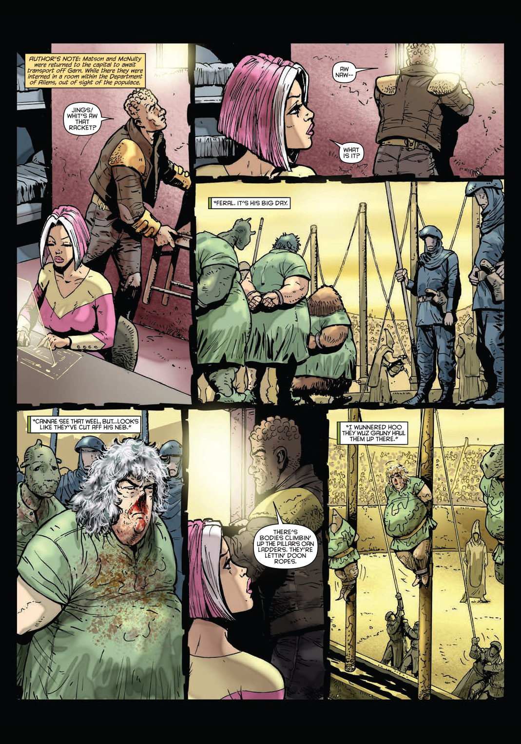 Read online Strontium Dog: The Life and Death of Johnny Alpha: The Project comic -  Issue # TPB - 52