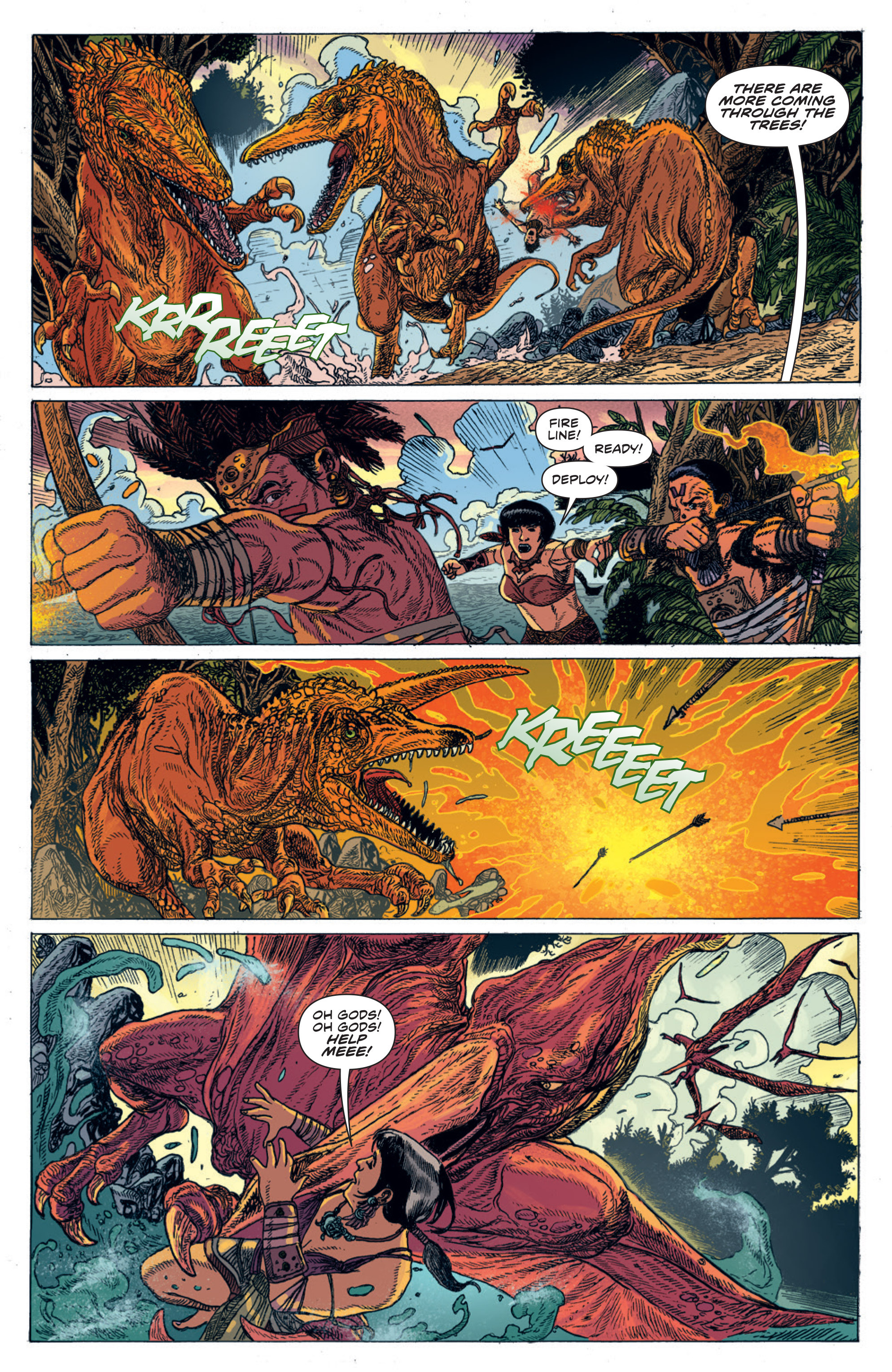 Read online Kong Of Skull Island comic -  Issue #4 - 4