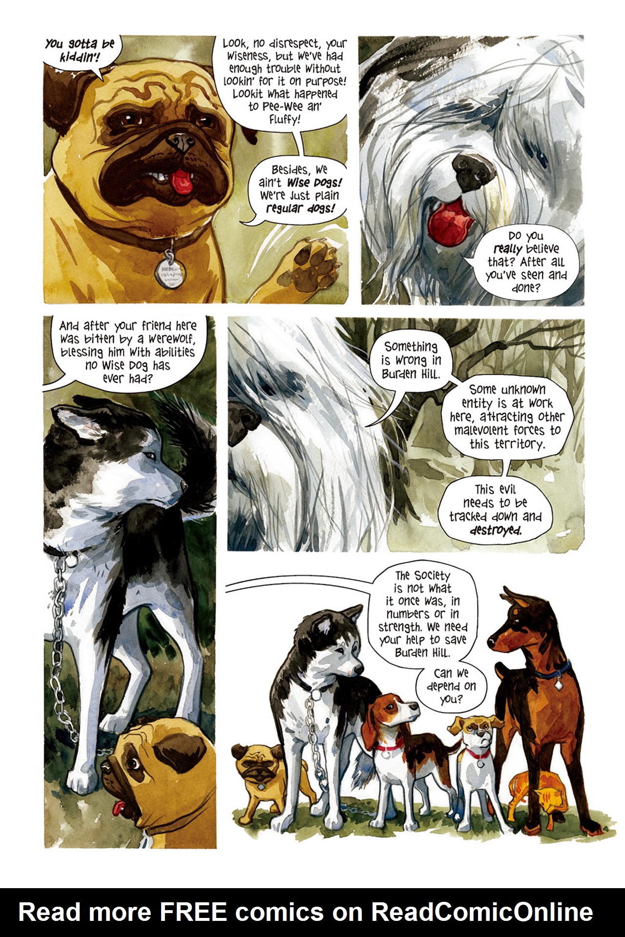 Read online Beasts of Burden comic -  Issue #1 - 25