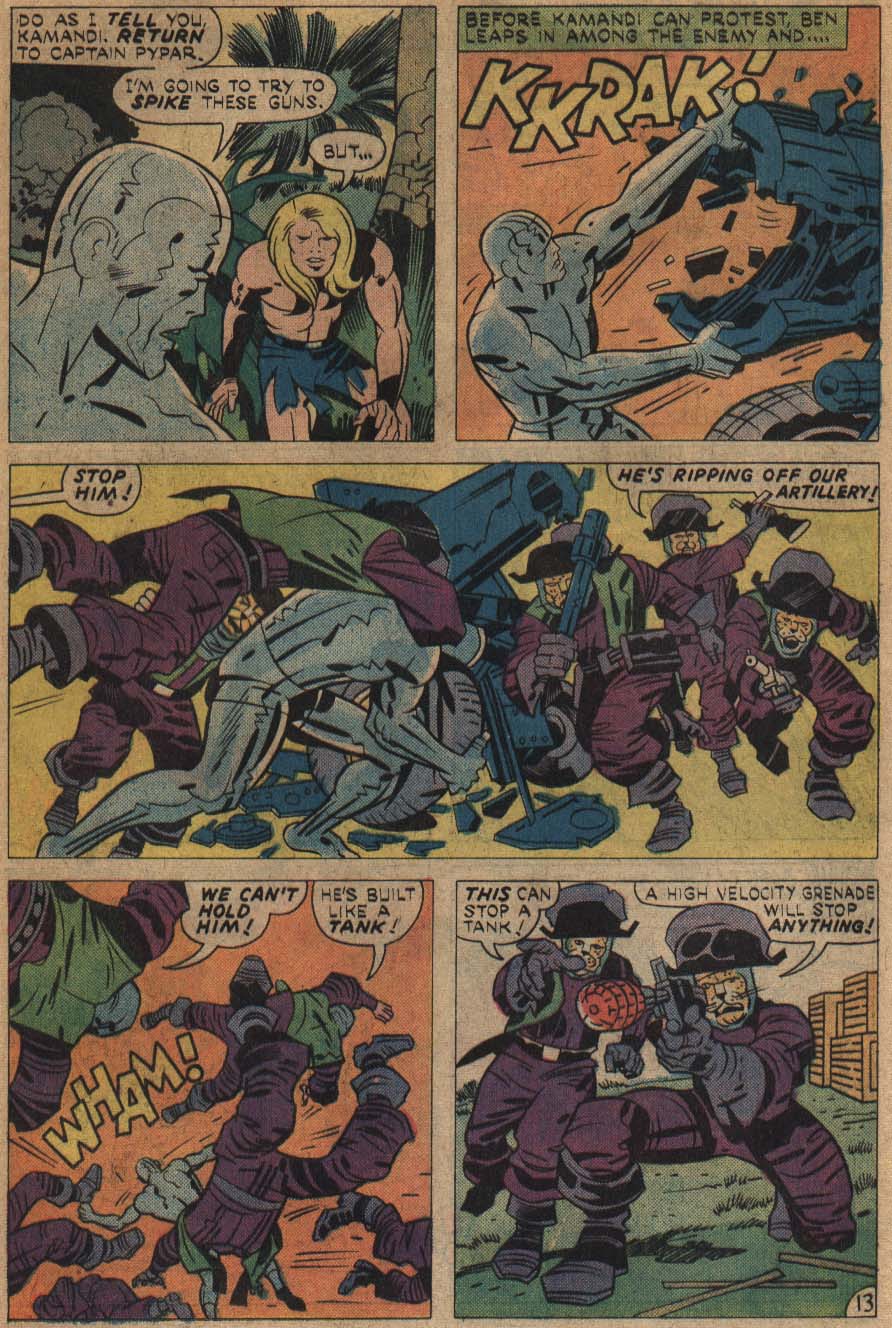 Read online Kamandi, The Last Boy On Earth comic -  Issue #28 - 17