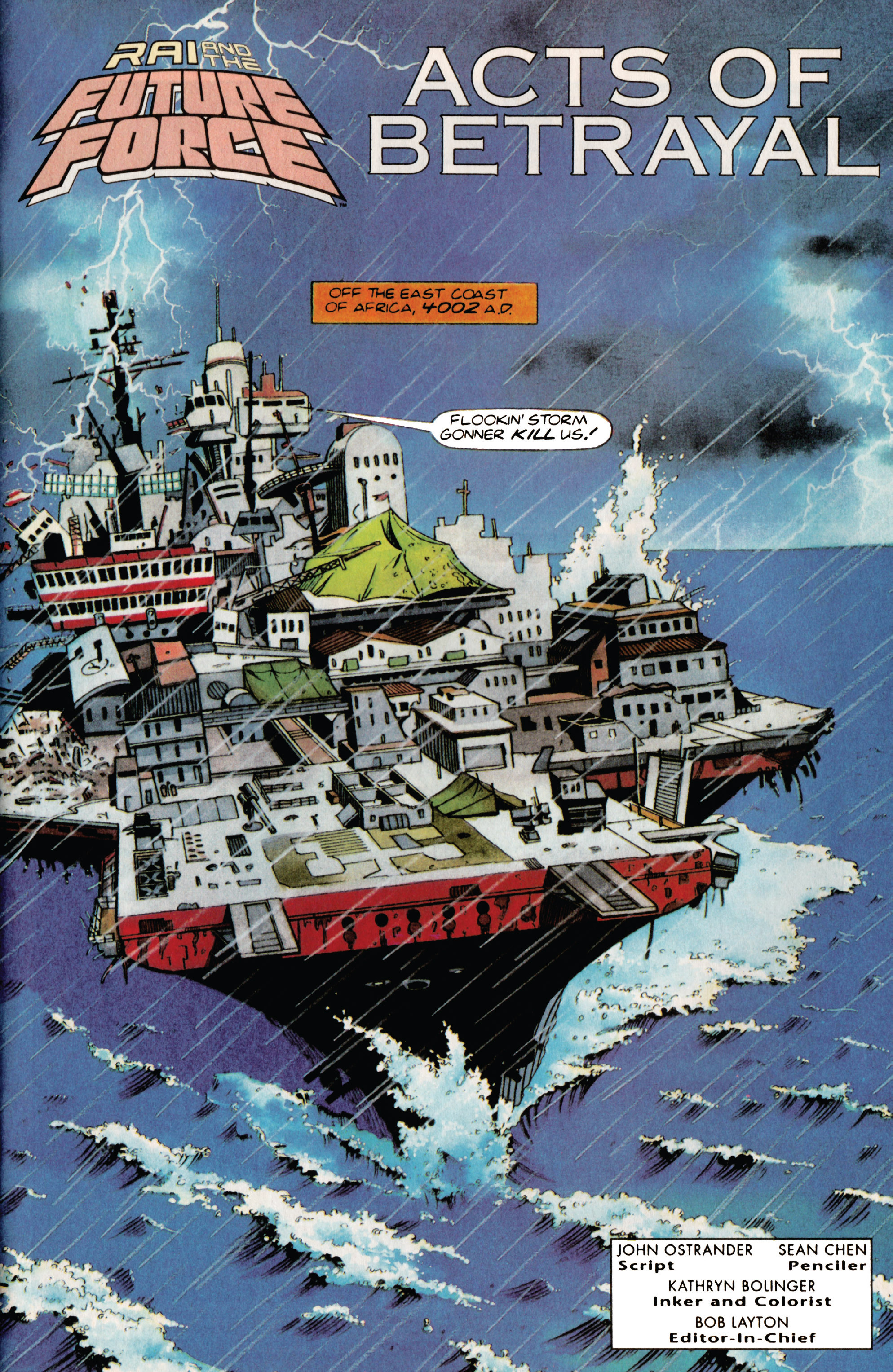 Read online Rai (1992) comic -  Issue #13 - 2