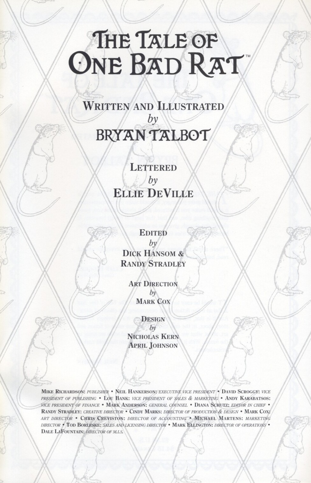 Read online The Tale of One Bad Rat comic -  Issue #3 - 34