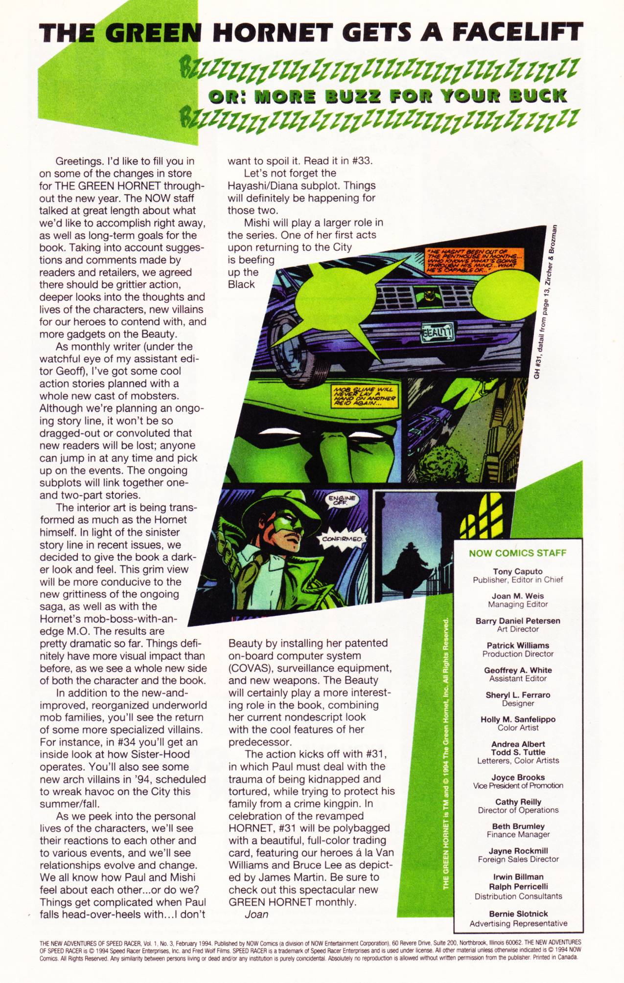 Read online The New Adventures of Speed Racer comic -  Issue #3 - 23