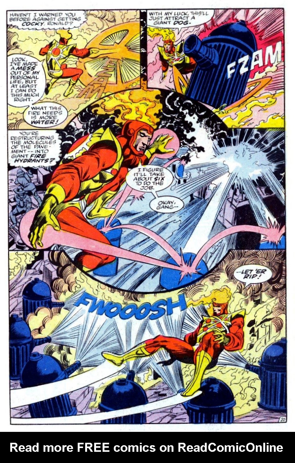 The Fury of Firestorm Issue #34 #38 - English 21