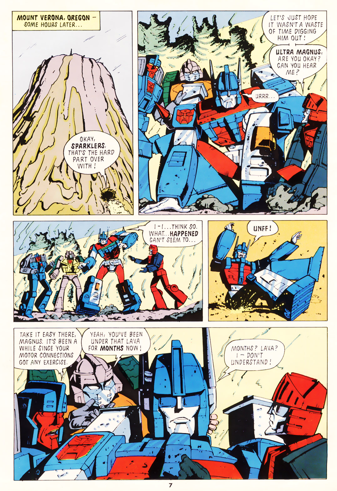 Read online The Transformers (UK) comic -  Issue #160 - 7