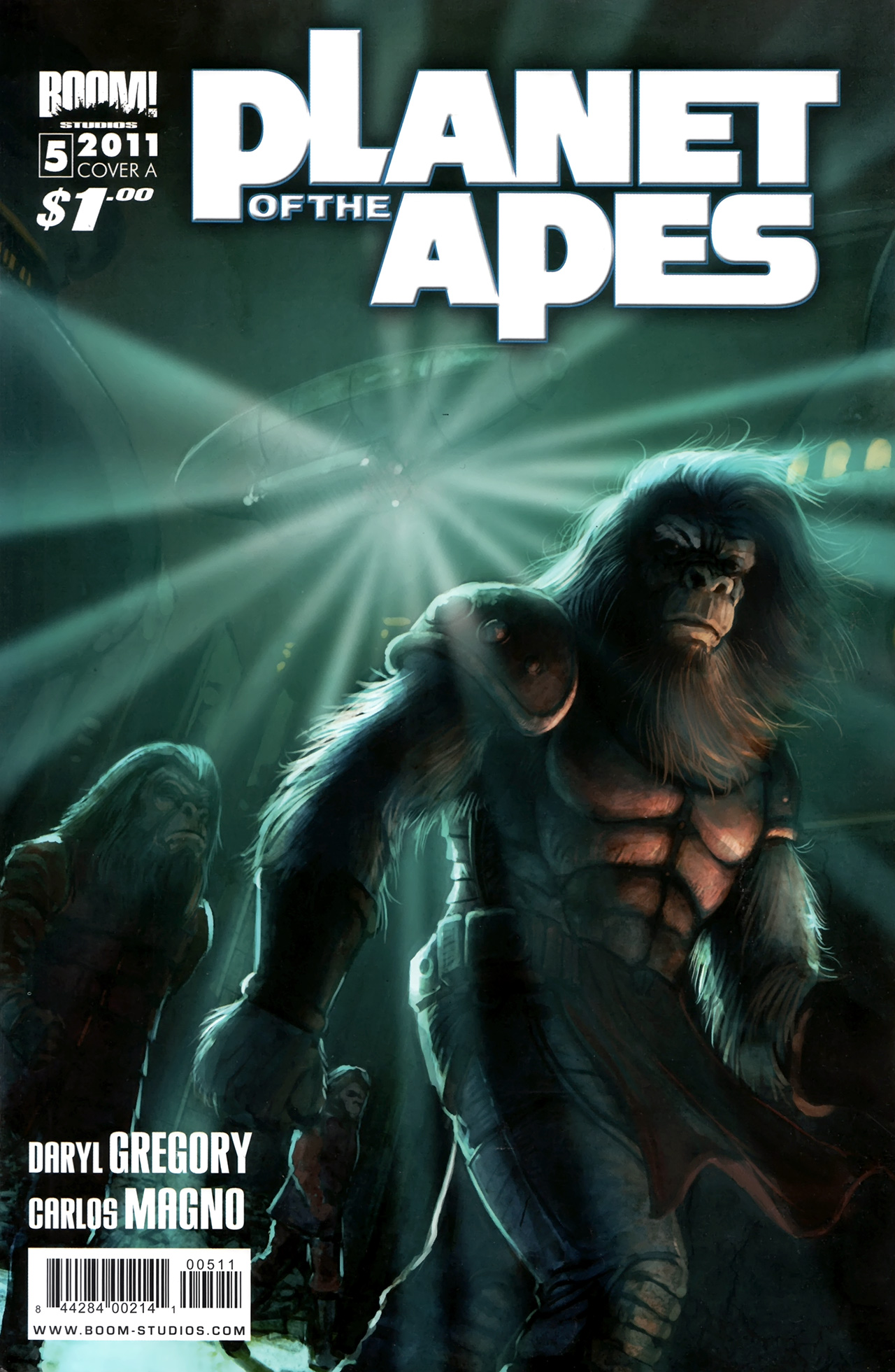 Read online Planet of the Apes (2011) comic -  Issue #5 - 1