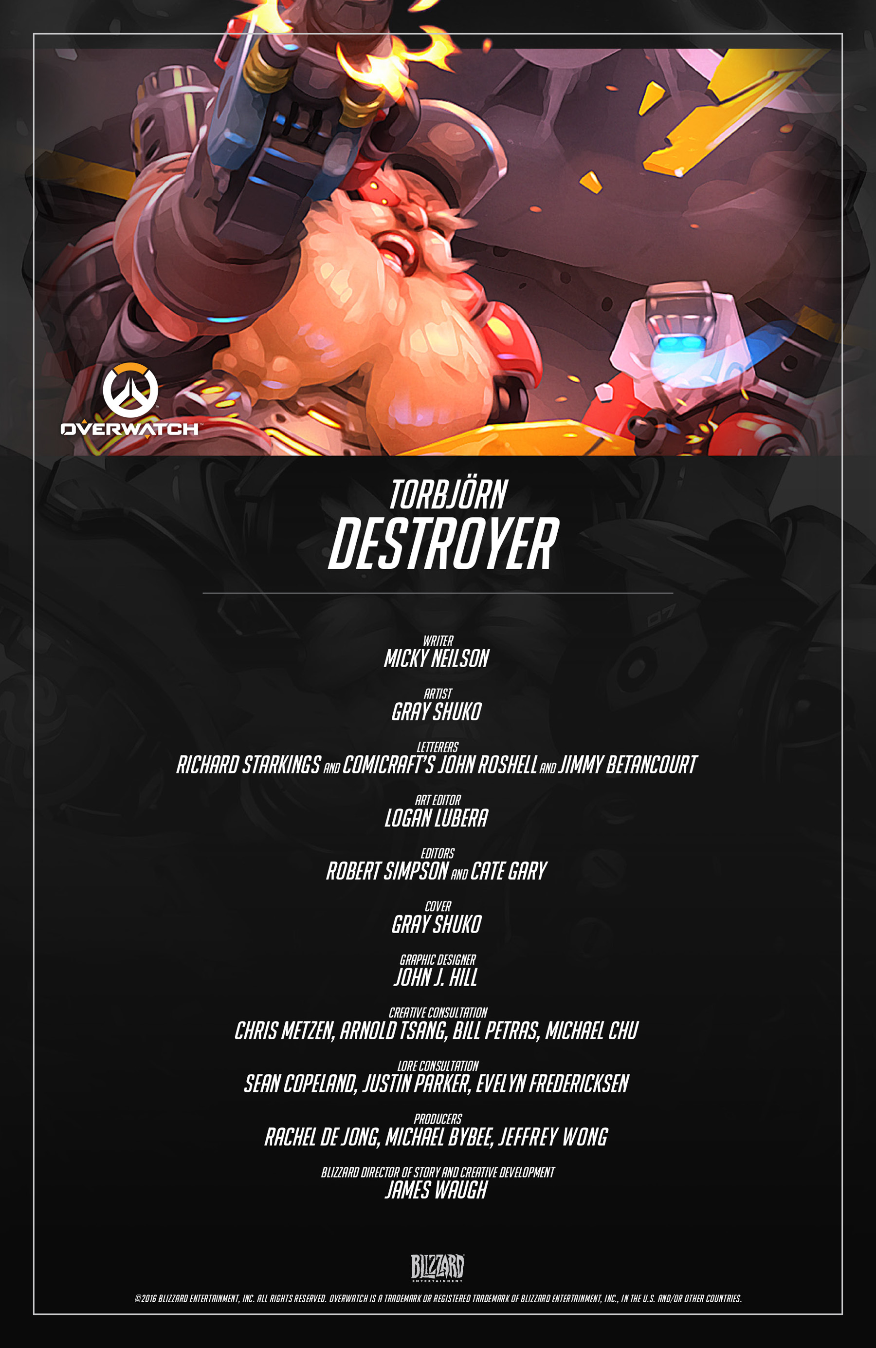 Read online Overwatch comic -  Issue #6 - 2