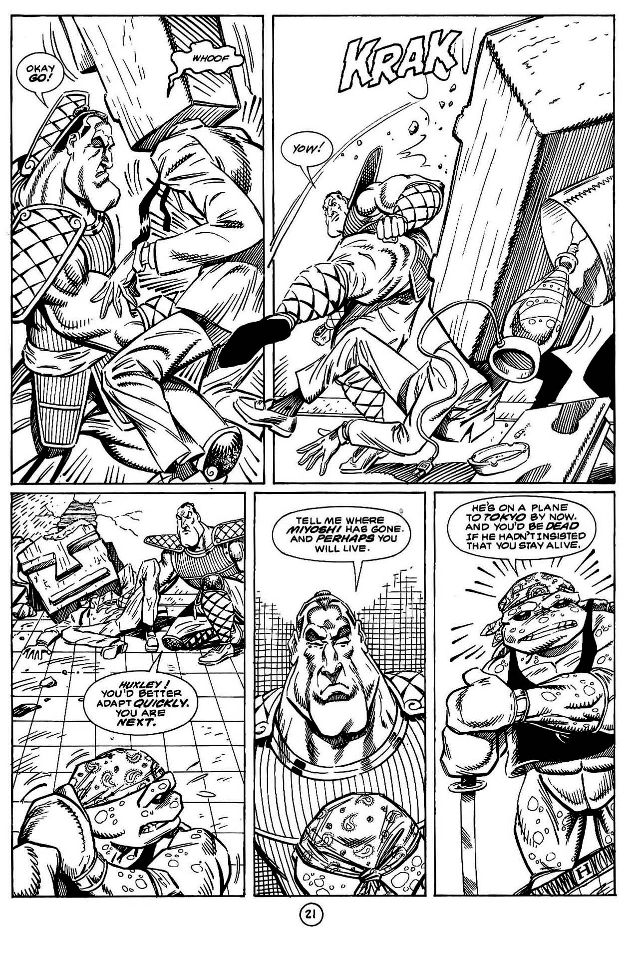 Read online Paul the Samurai (1992) comic -  Issue #6 - 22
