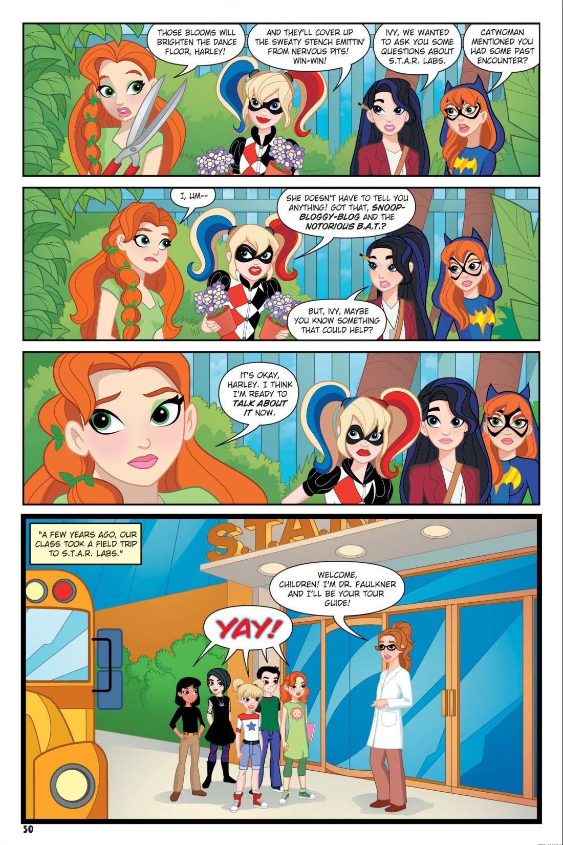 Read online DC Super Hero Girls: Date With Disaster comic -  Issue # TPB - 49