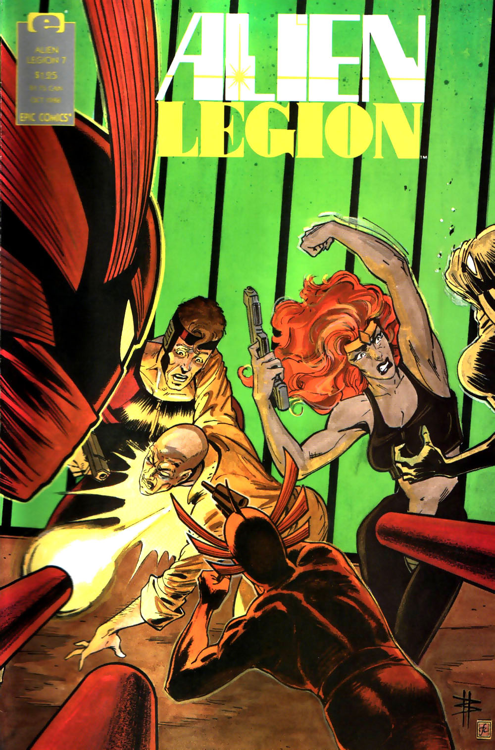 Read online Alien Legion (1987) comic -  Issue #7 - 1