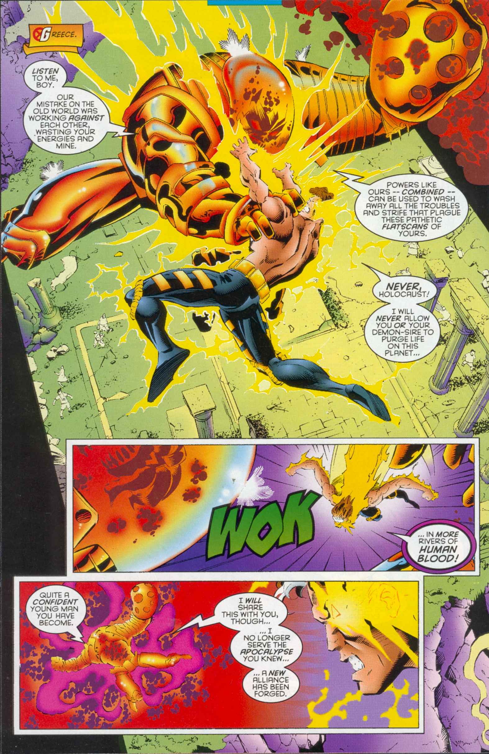 Read online X-Man comic -  Issue #16 - 12