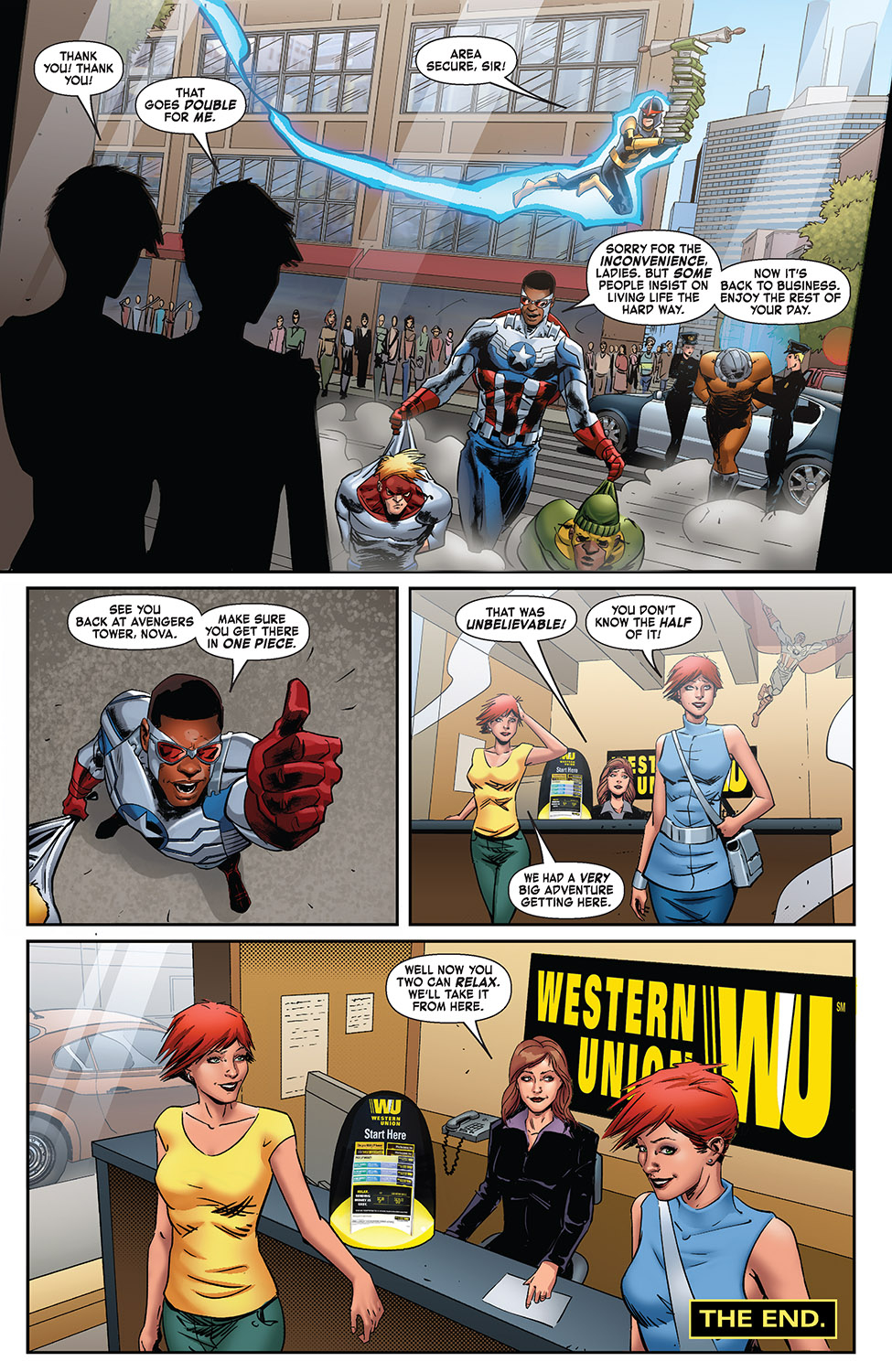 Read online Avengers Presented By Western Union comic -  Issue # Full - 10