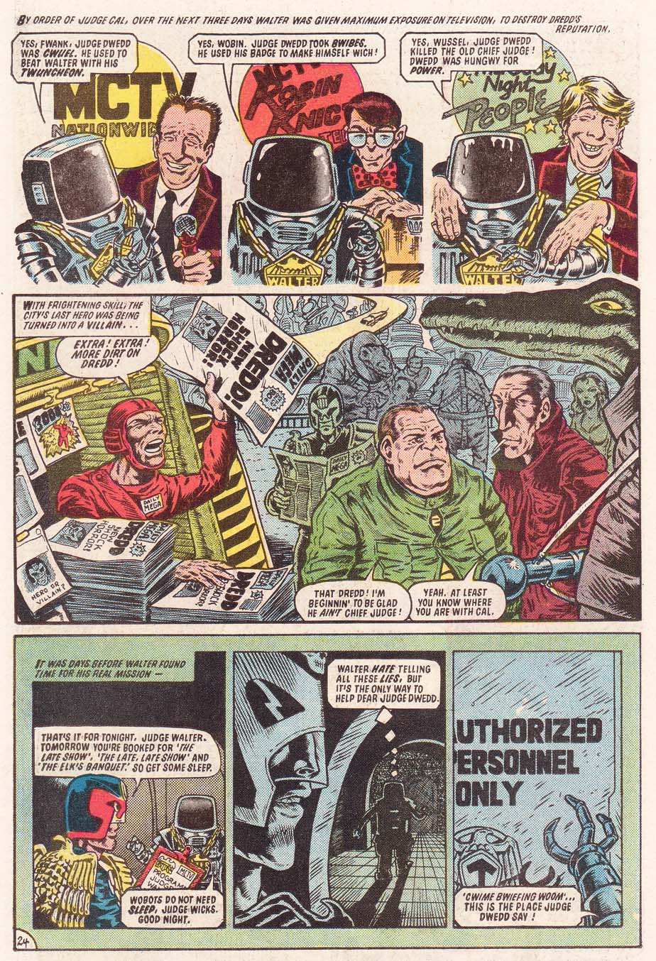 Read online Judge Dredd (1983) comic -  Issue #12 - 25