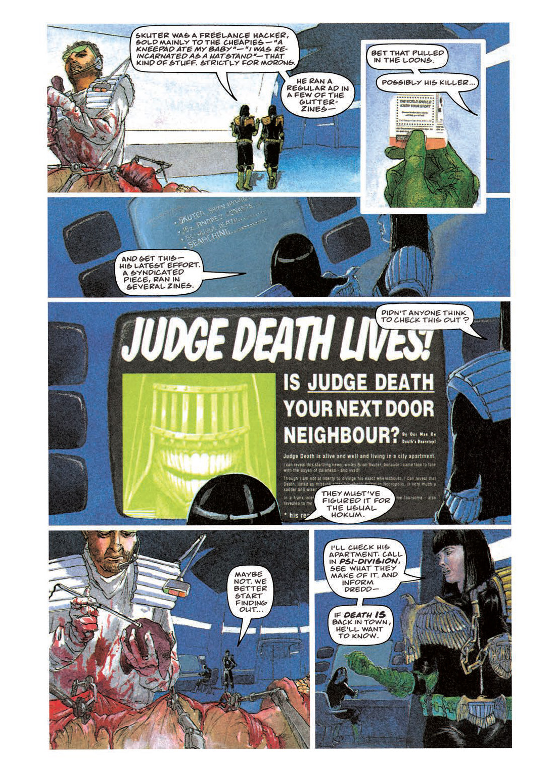 Read online Judge Death comic -  Issue # TPB Young Death - Boyhood of a Superfiend - 24