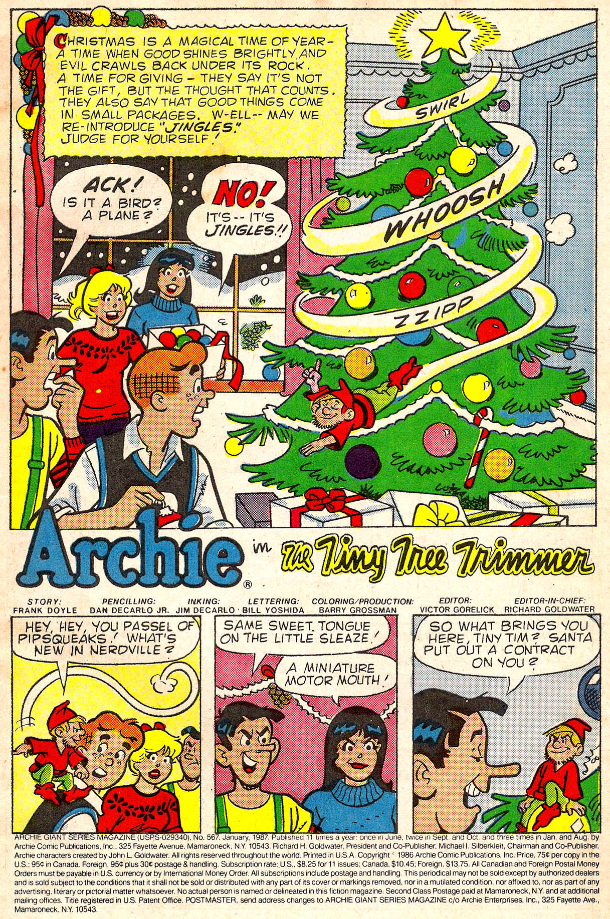 Read online Archie Giant Series Magazine comic -  Issue #567 - 3
