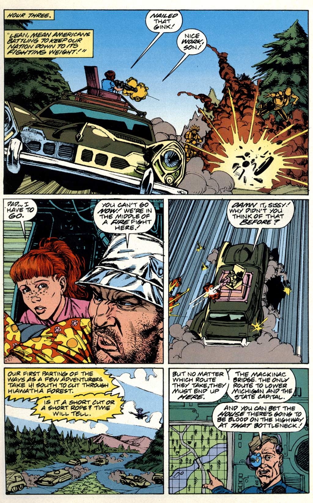Read online Car Warriors comic -  Issue #3 - 16