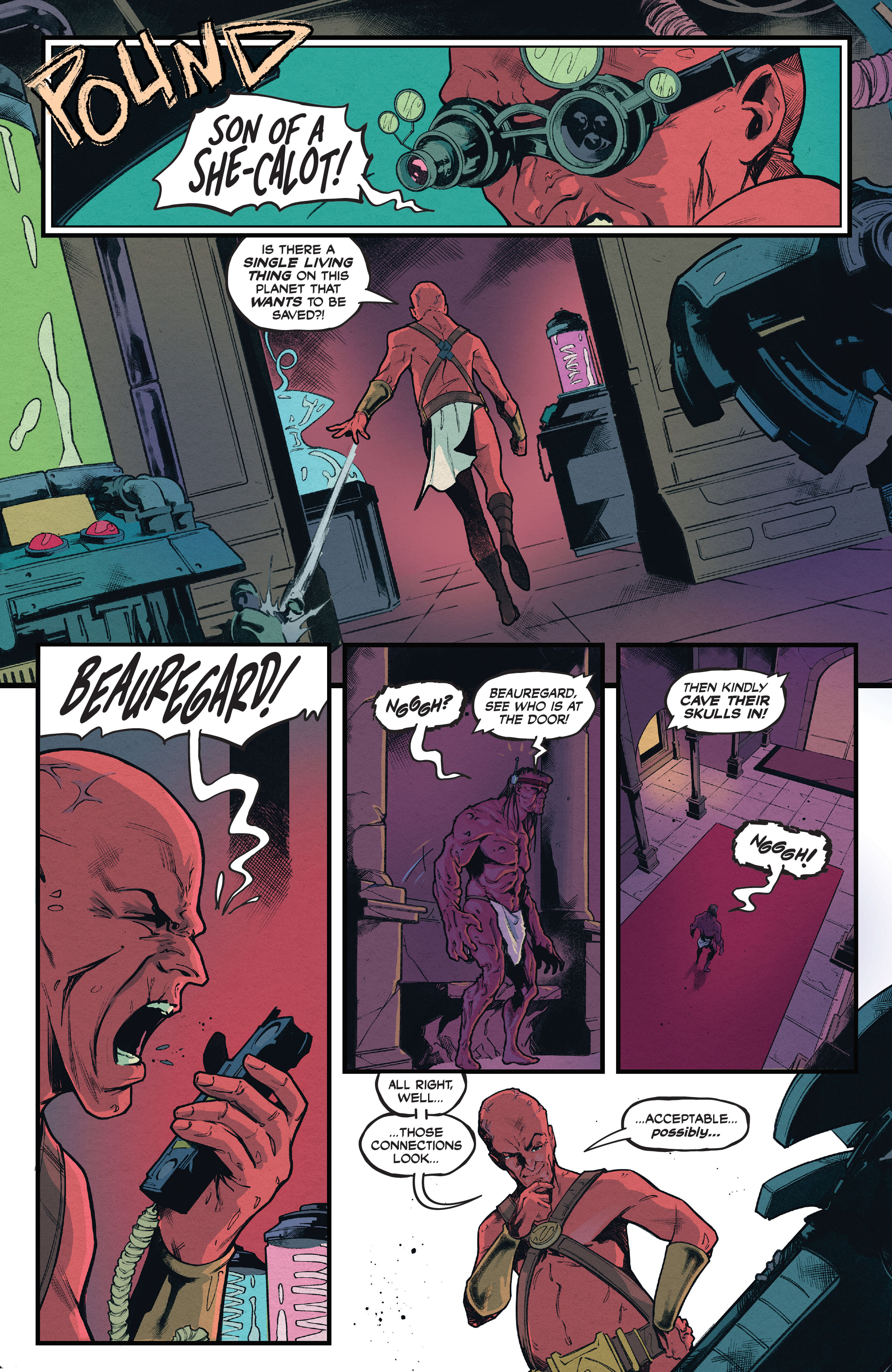 Read online Die!Namite Never Dies comic -  Issue #4 - 8