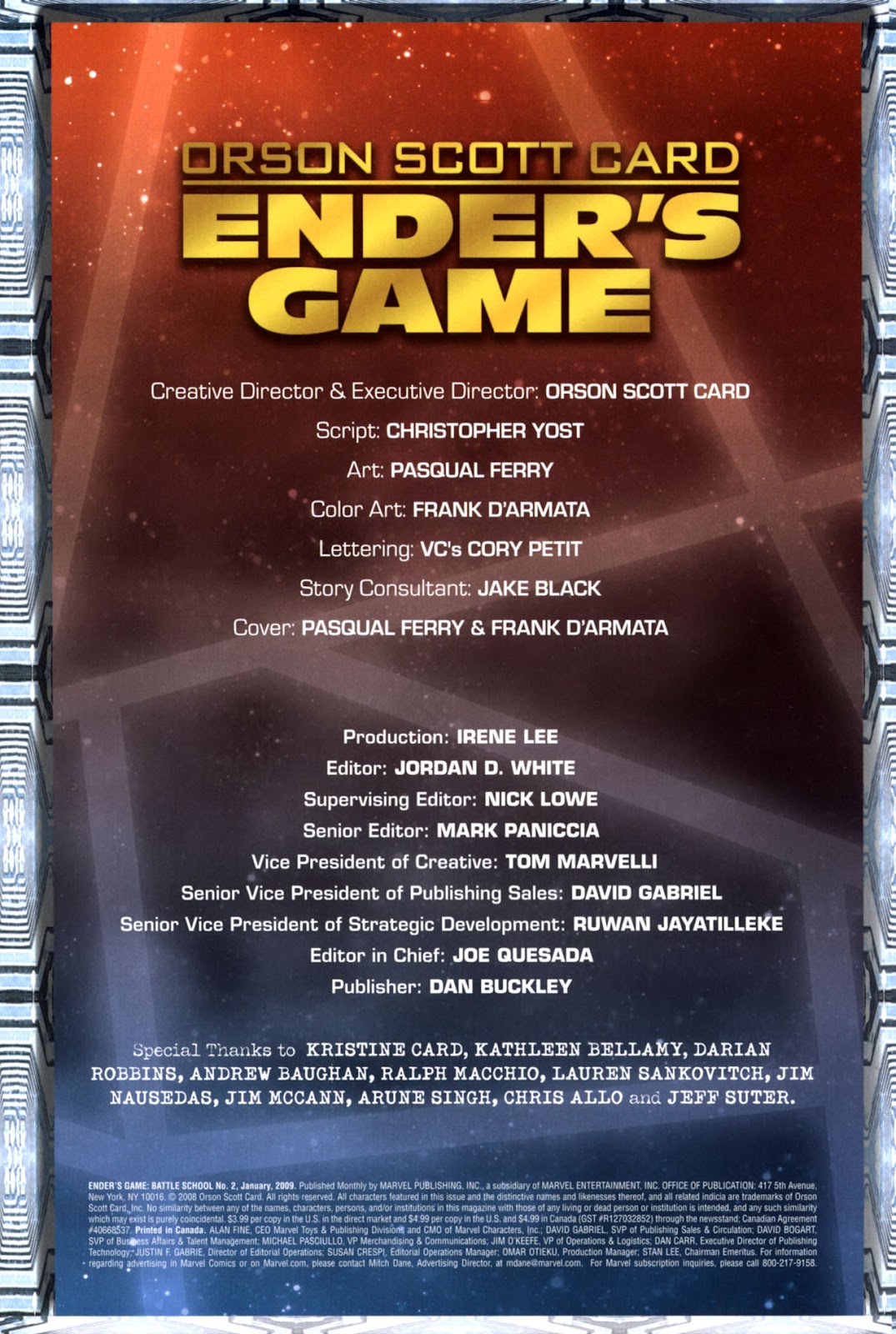 Ender's Game: Battle School Issue #2 #2 - English 2