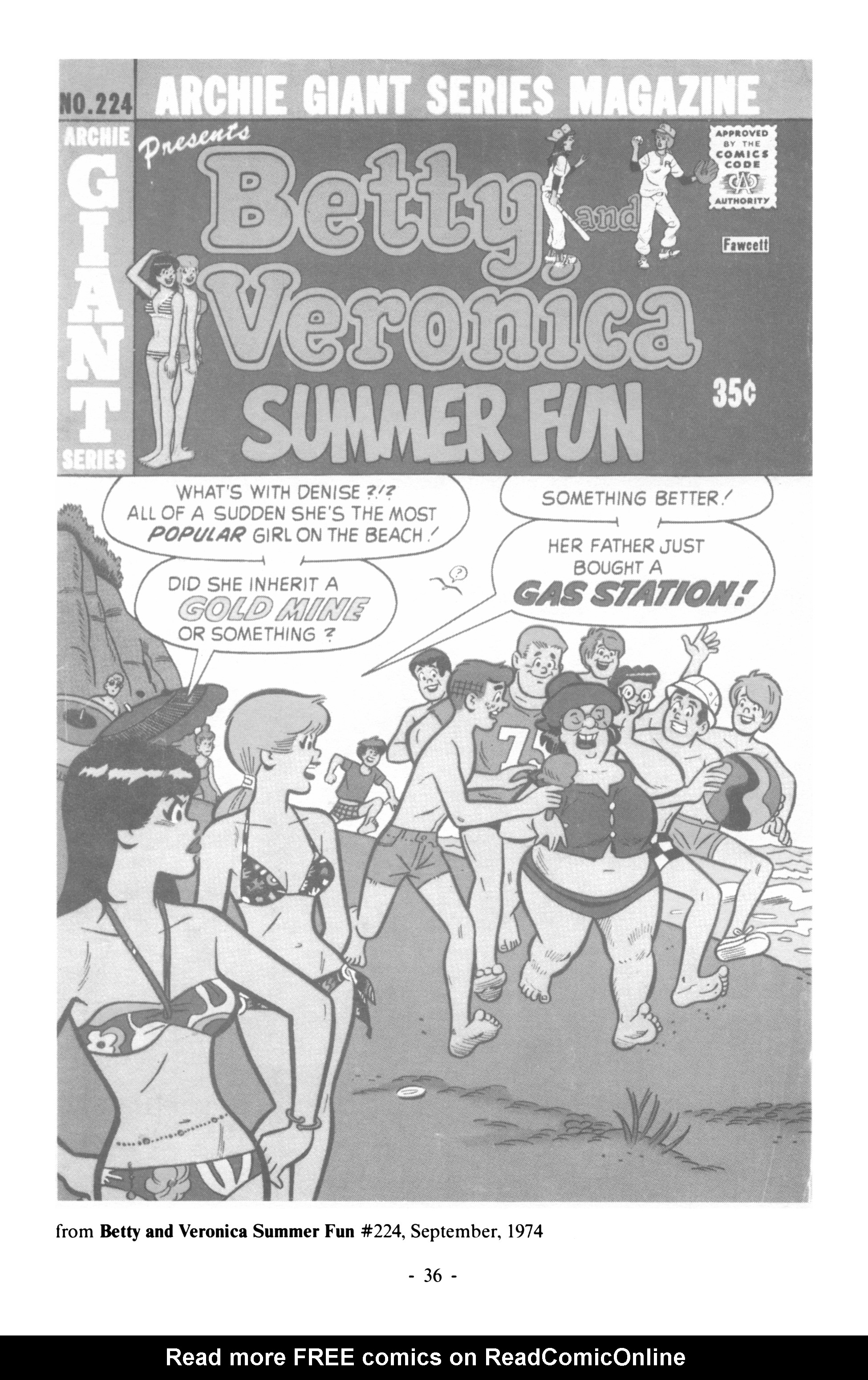 Read online Best of Betty and Veronica Summer Fun comic -  Issue # TPB (Part 1) - 50