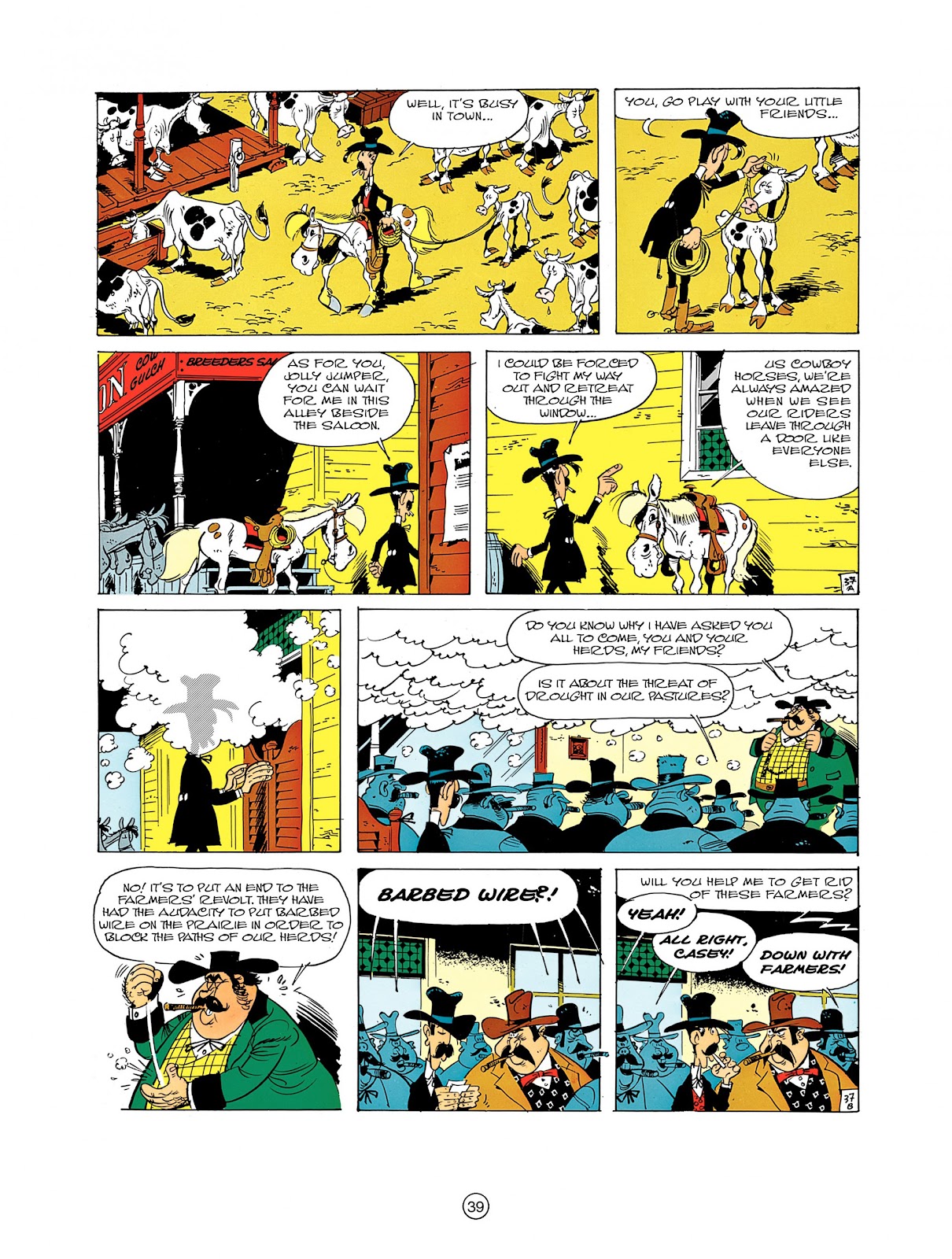 A Lucky Luke Adventure issue 7 - Page 39
