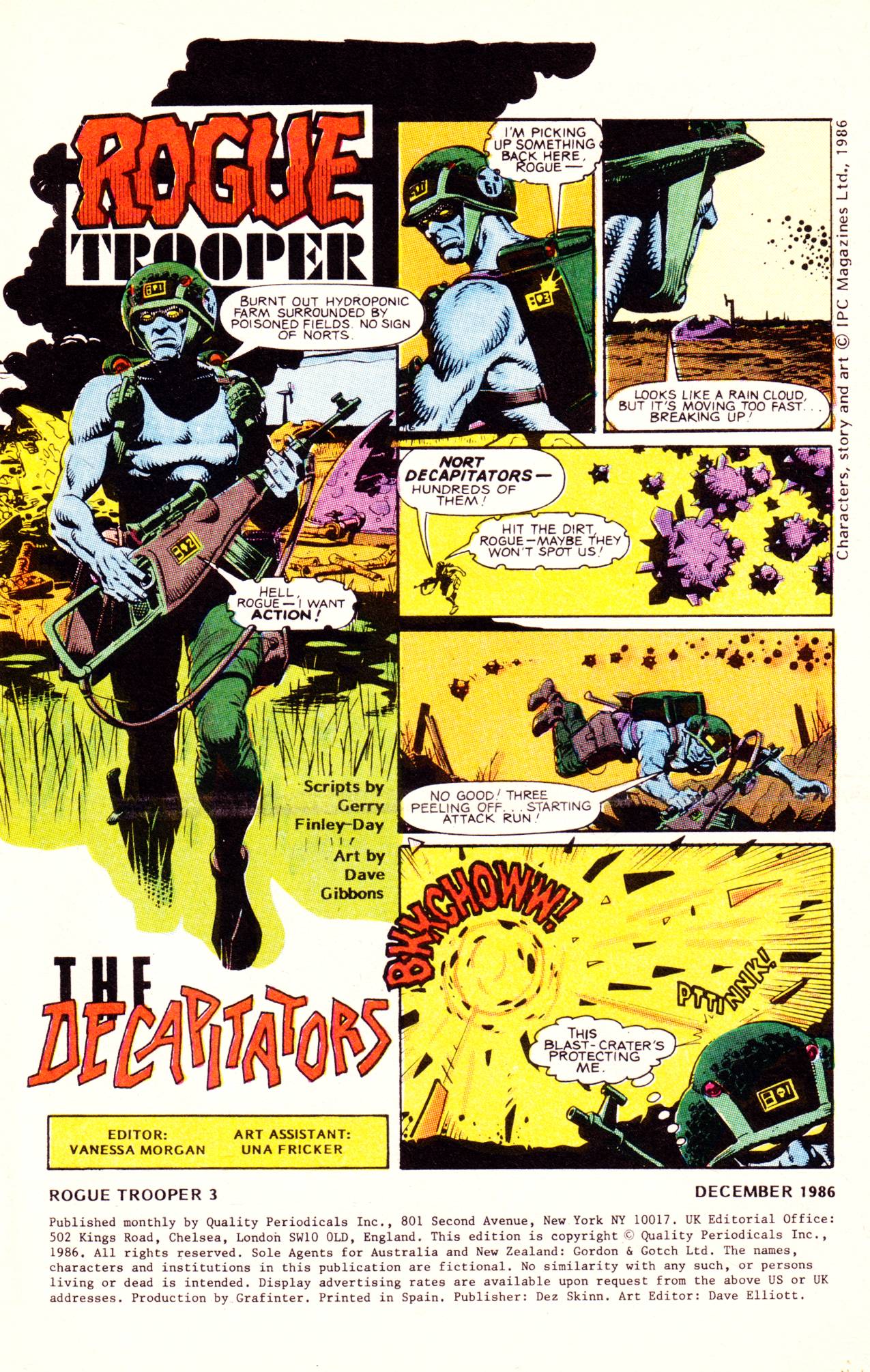 Read online Rogue Trooper (1986) comic -  Issue #3 - 3