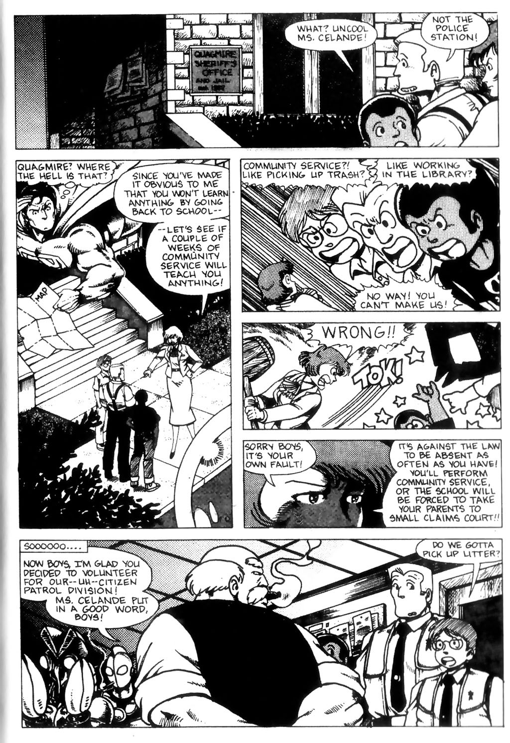 Read online Ninja High School (1986) comic -  Issue #7 - 7
