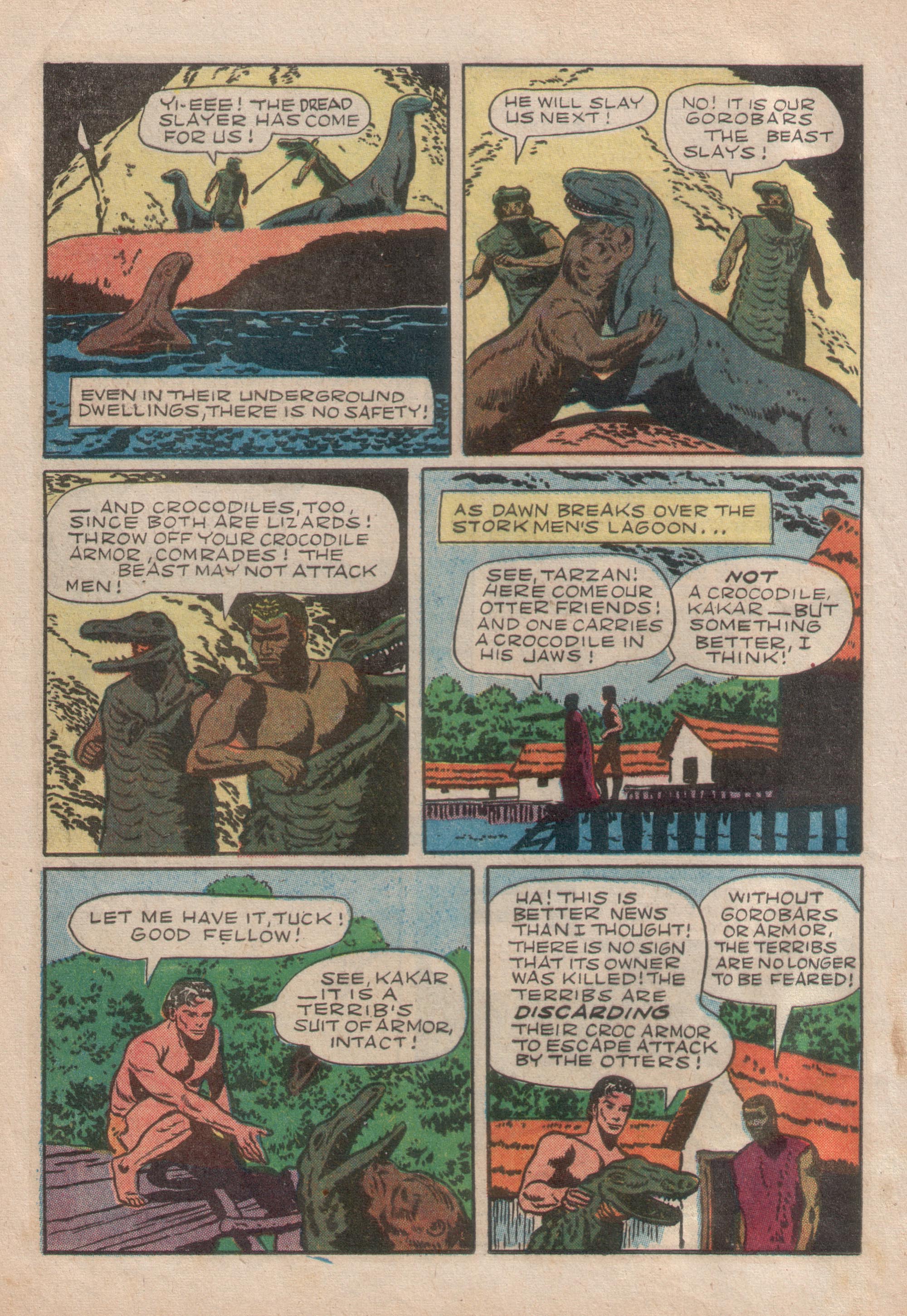 Read online Tarzan (1948) comic -  Issue #42 - 20