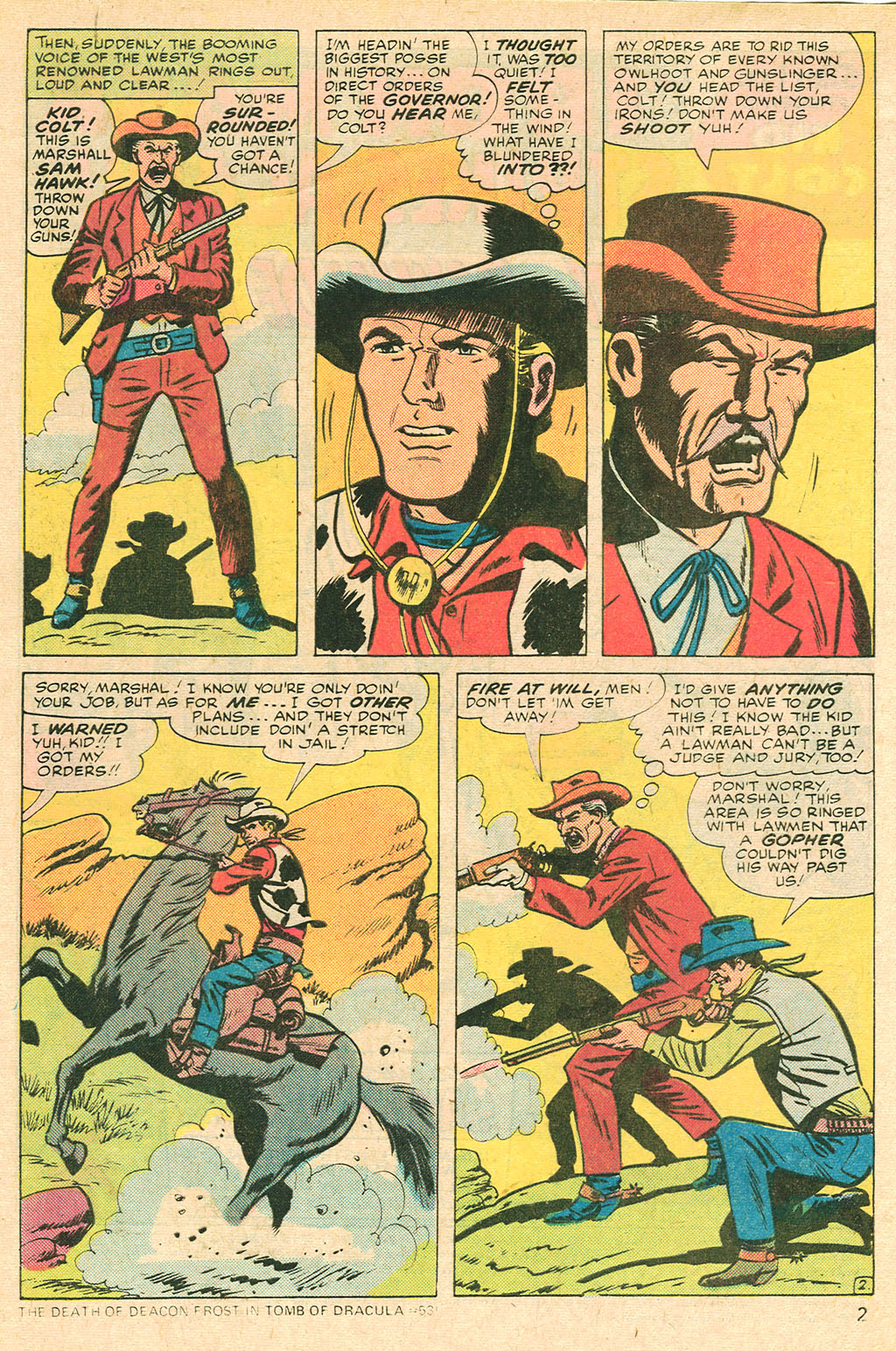 Read online Kid Colt Outlaw comic -  Issue #215 - 4
