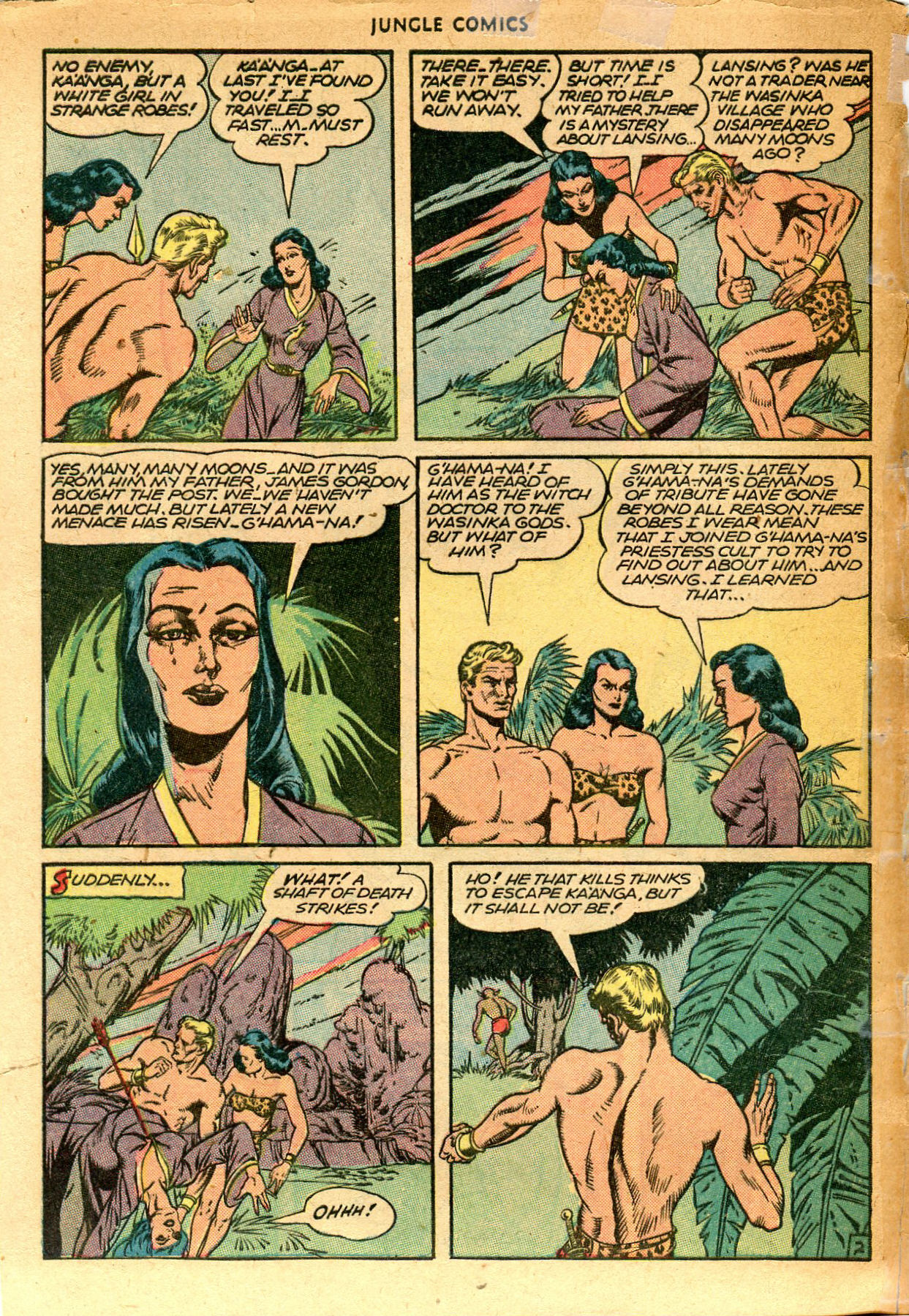 Read online Jungle Comics comic -  Issue #74 - 5