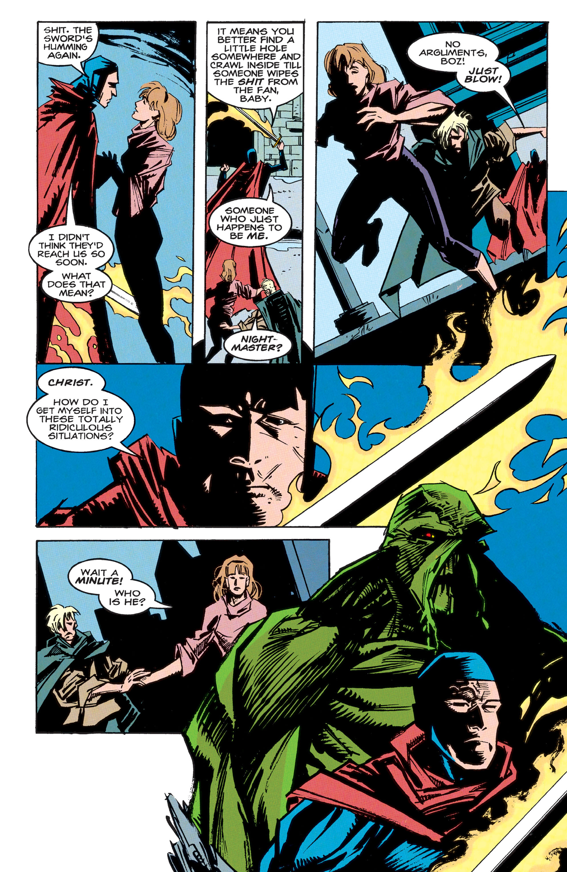 Read online Swamp Thing (1982) comic -  Issue # _TPB - Trial by Fire - 91