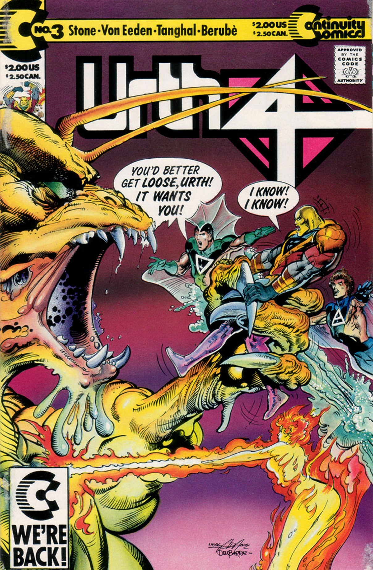 Read online Urth 4 comic -  Issue #3 - 1