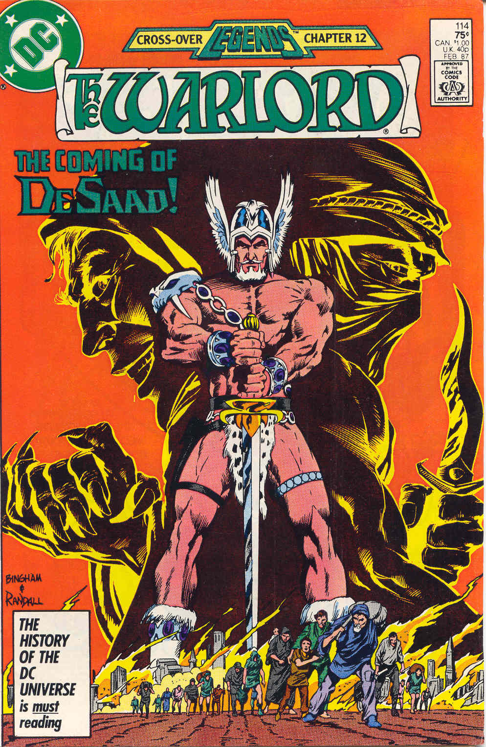 Read online Warlord (1976) comic -  Issue #114 - 1