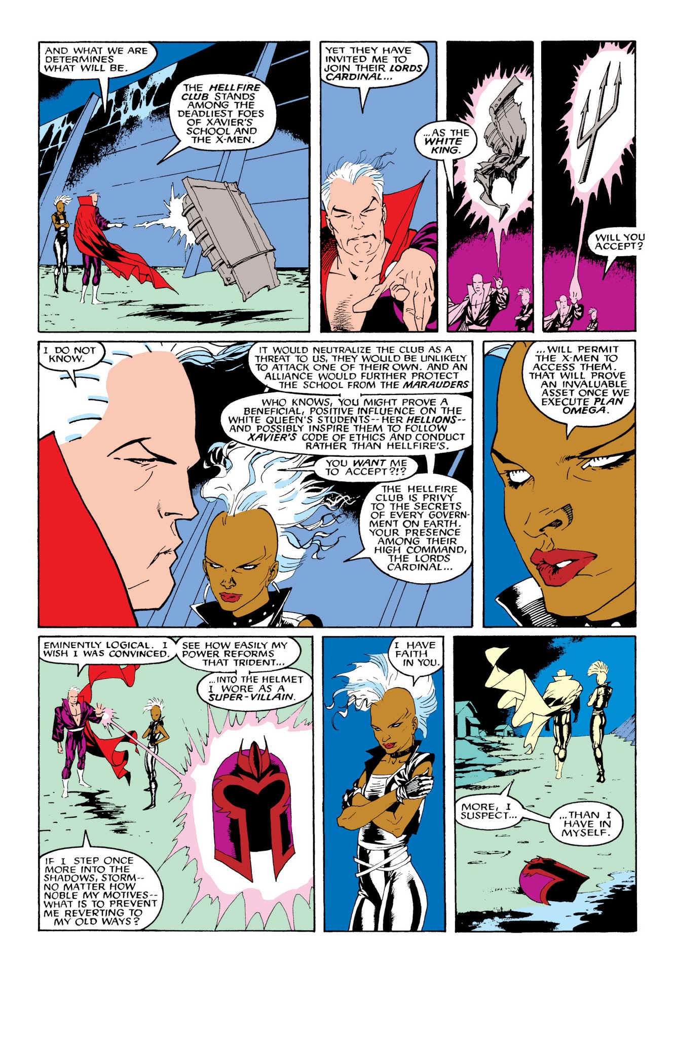 Read online New Mutants Classic comic -  Issue # TPB 7 - 101