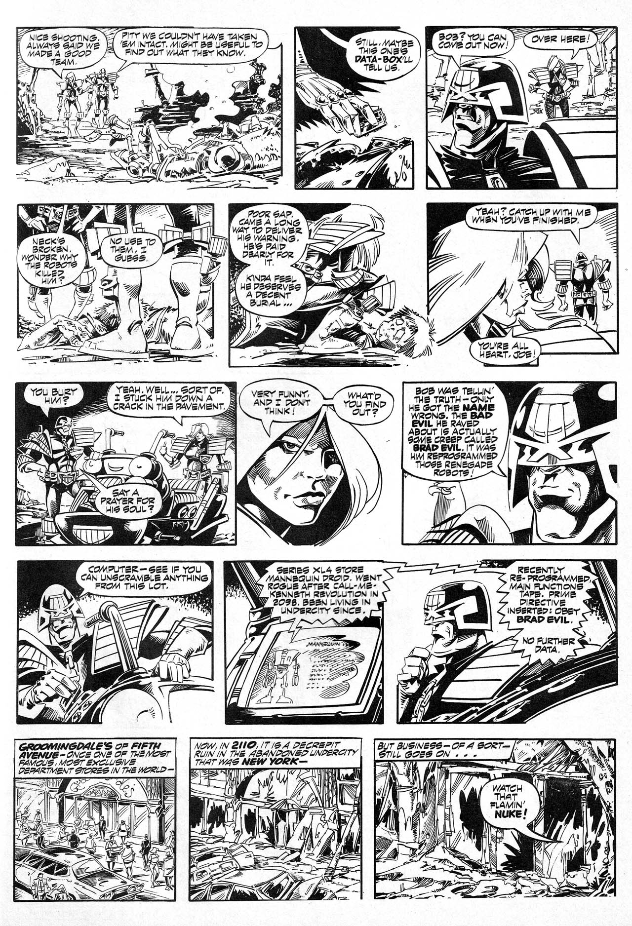 Read online Judge Dredd Megazine (vol. 3) comic -  Issue #45 - 23