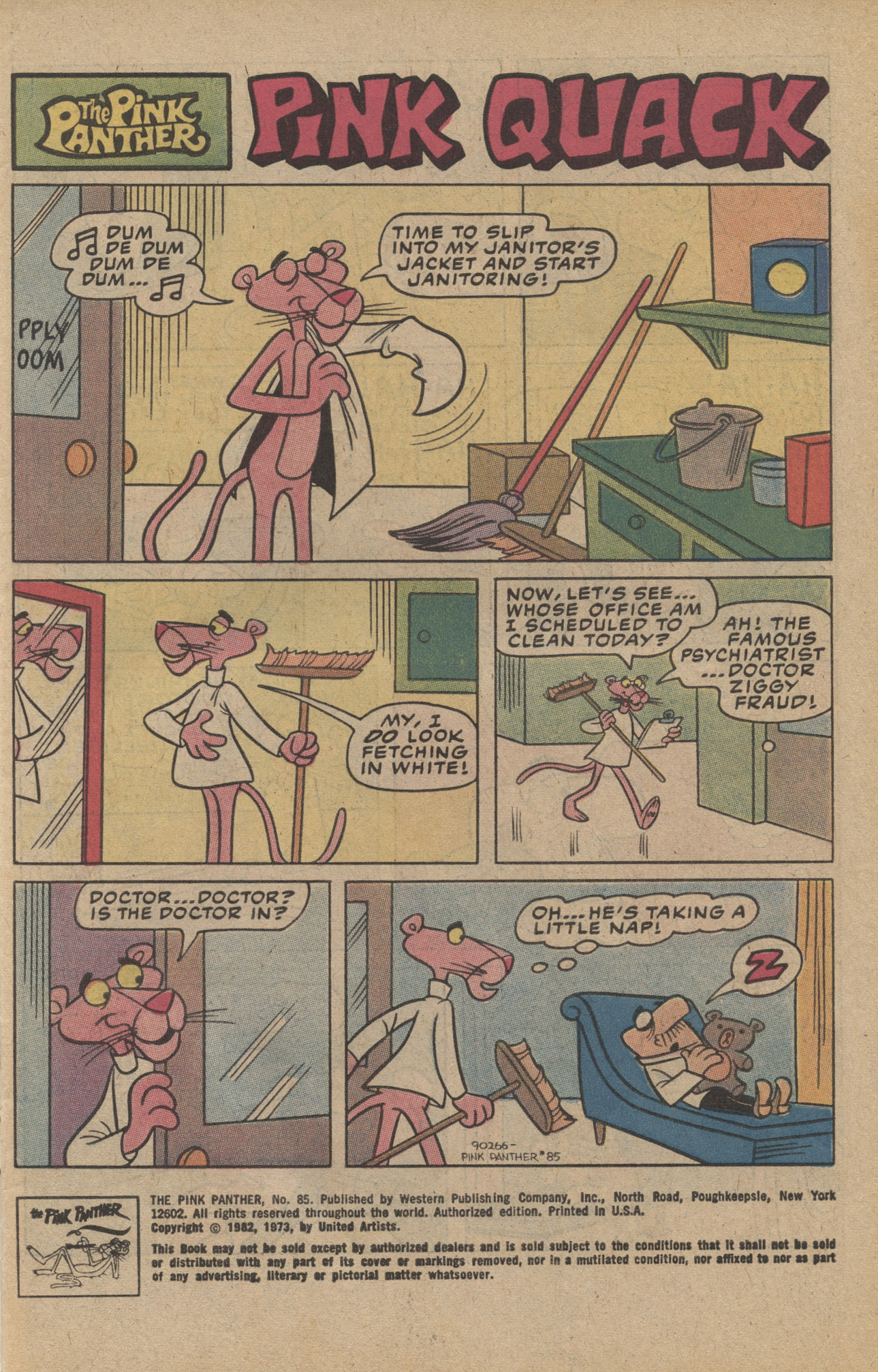 Read online The Pink Panther (1971) comic -  Issue #85 - 3