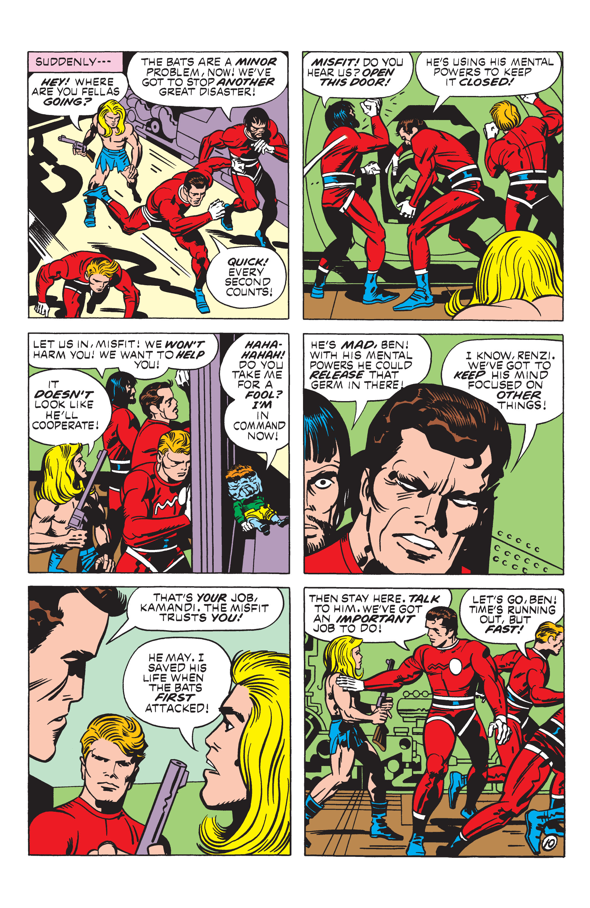 Read online Kamandi, The Last Boy On Earth comic -  Issue #10 - 10