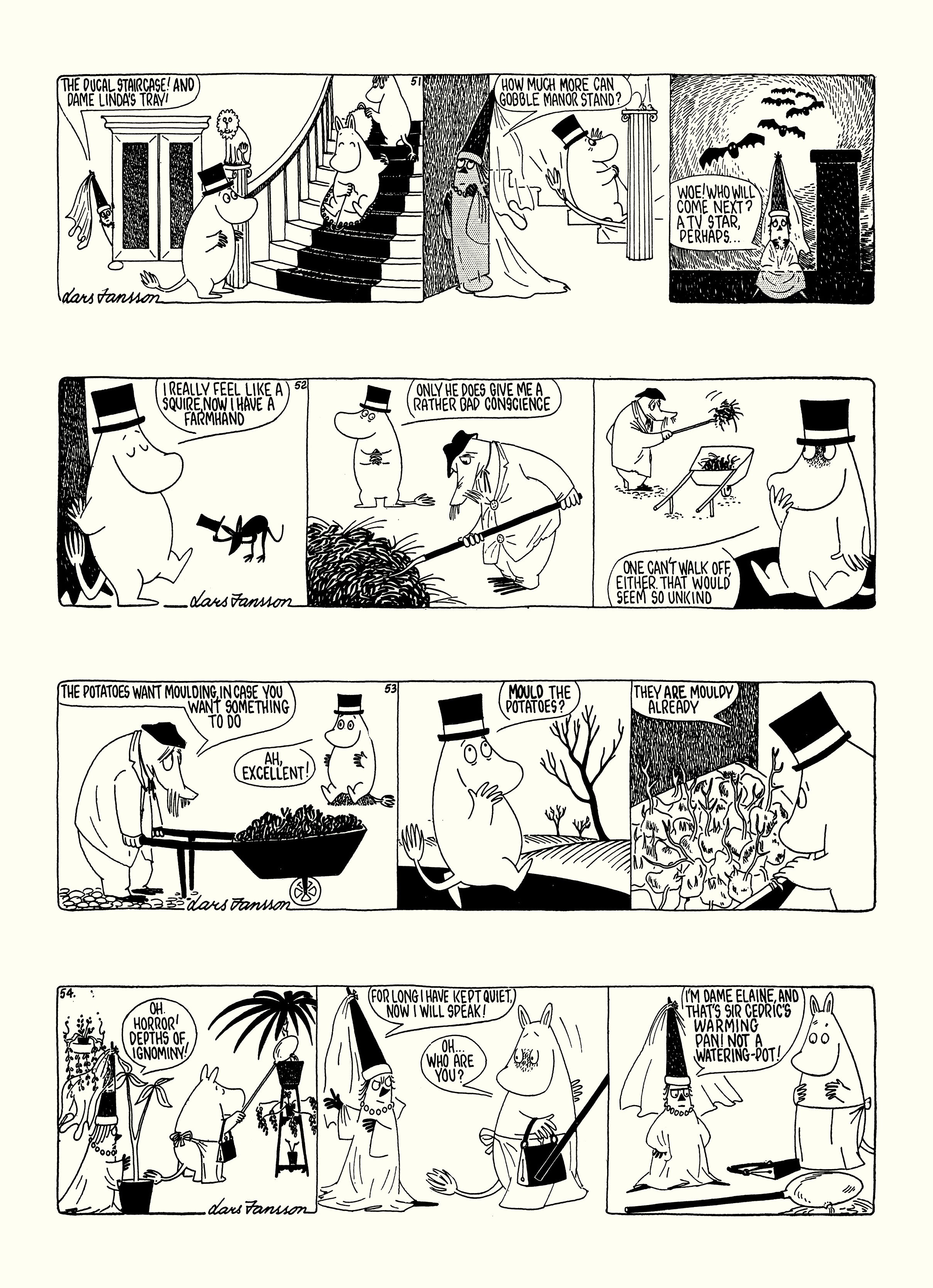 Read online Moomin: The Complete Lars Jansson Comic Strip comic -  Issue # TPB 7 - 61