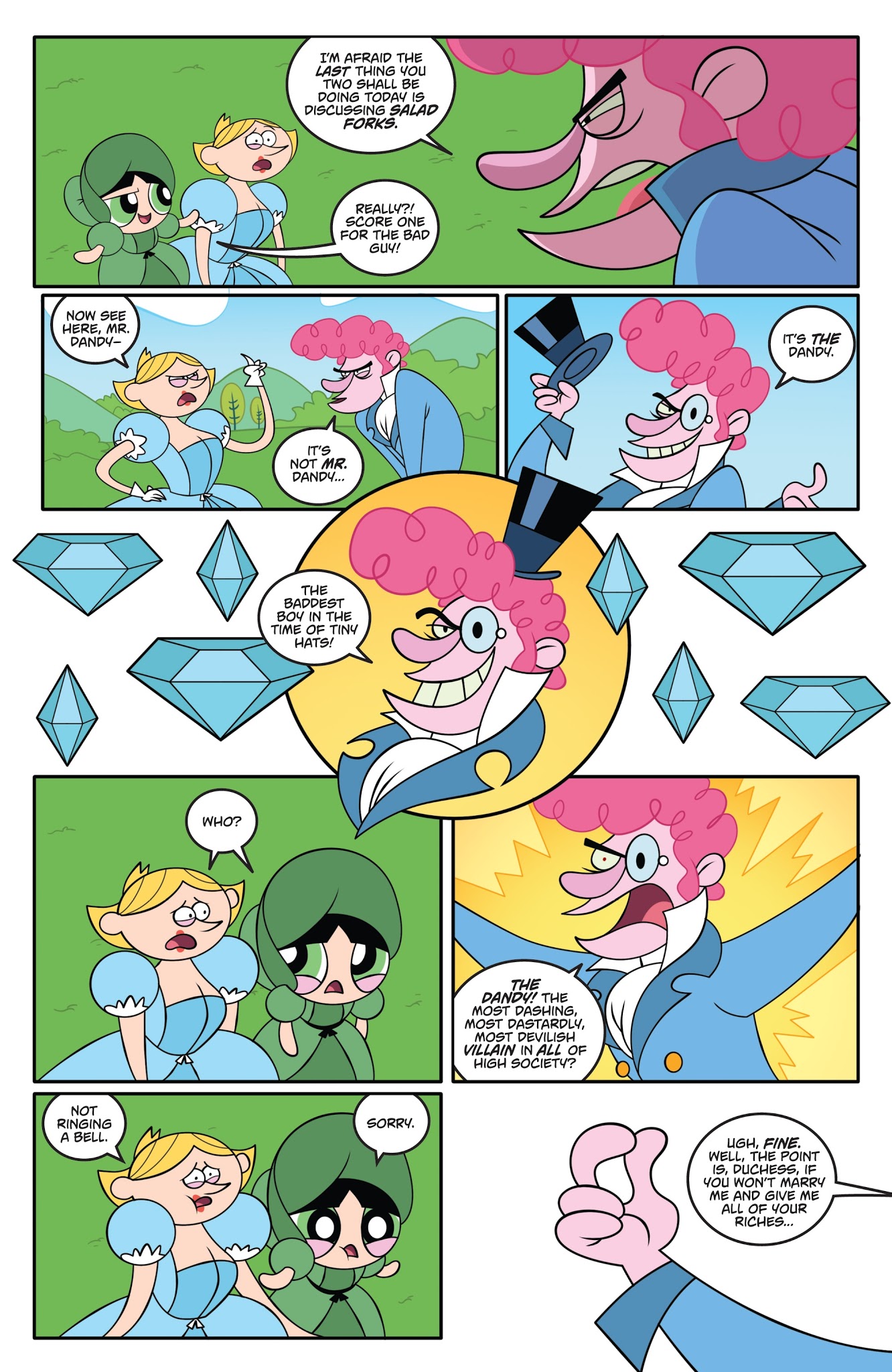 Read online Powerpuff Girls: The Time Tie comic -  Issue #3 - 14