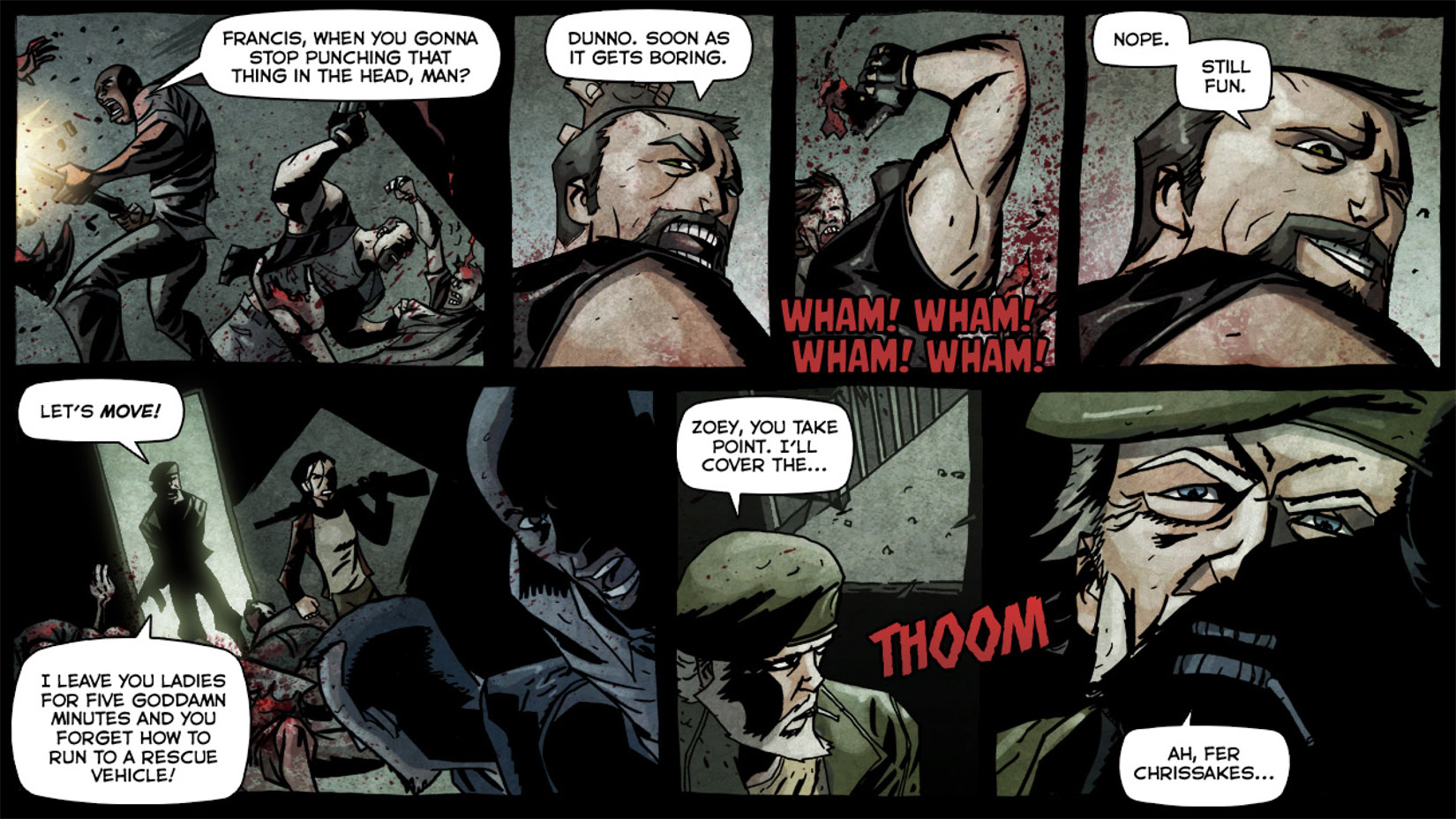 Read online Left 4 Dead: The Sacrifice comic -  Issue #1 - 14