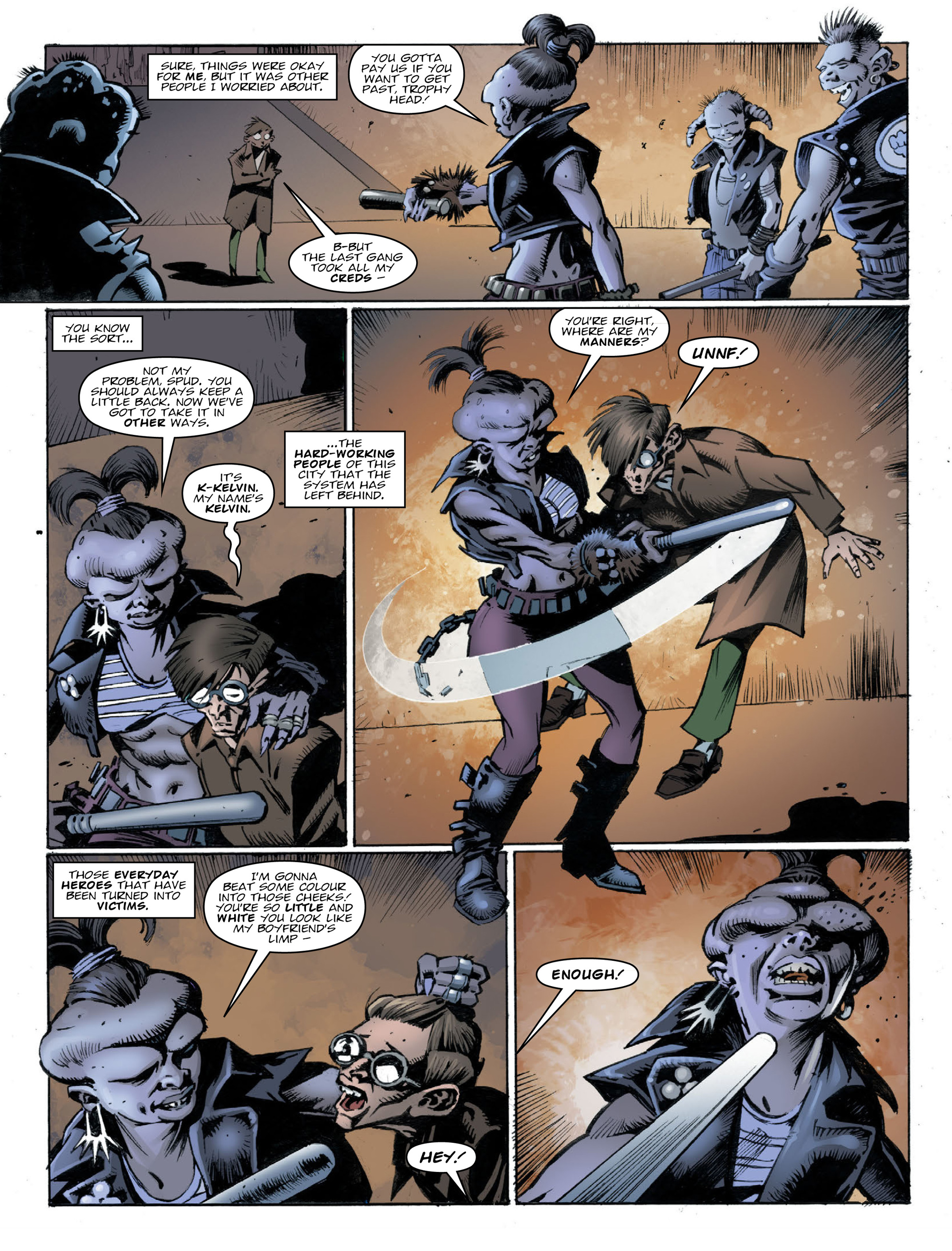 Read online 2000 AD comic -  Issue #2030 - 4