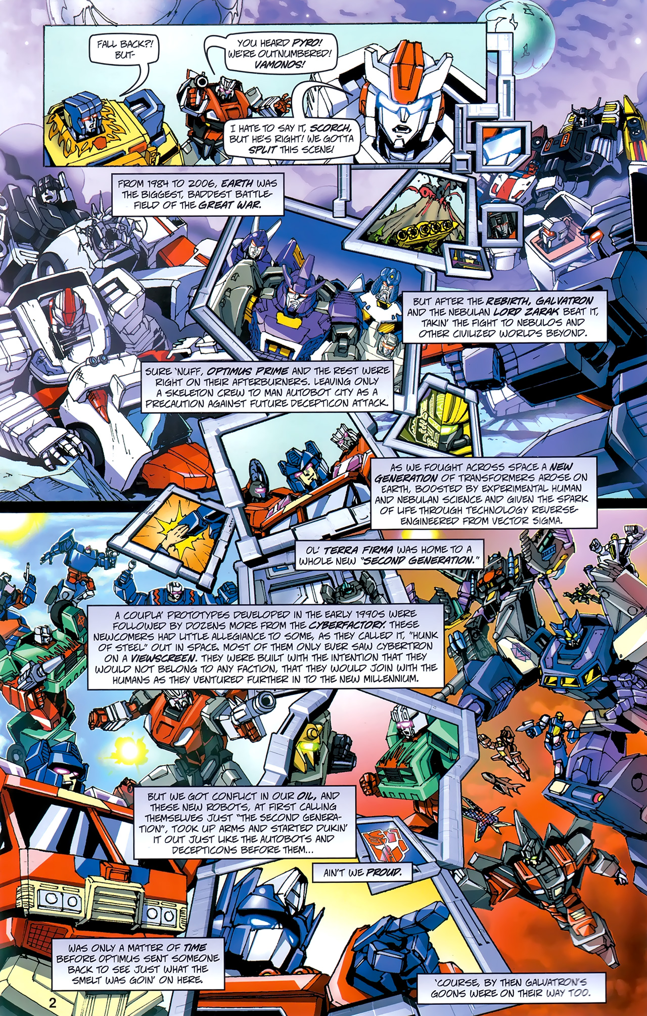 Read online Transformers: Timelines comic -  Issue #5 - 4