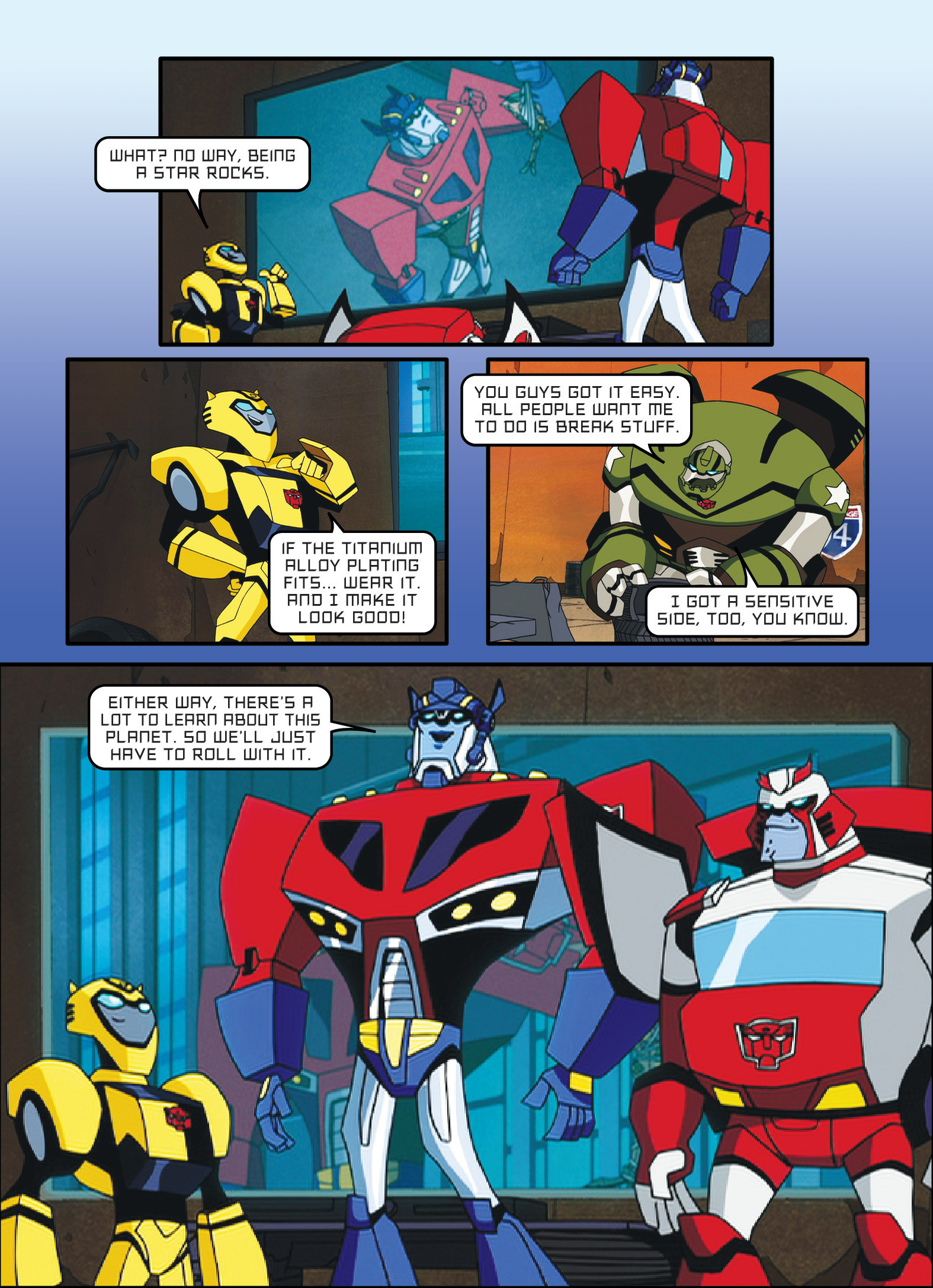 Read online Transformers Animated comic -  Issue #3 - 23