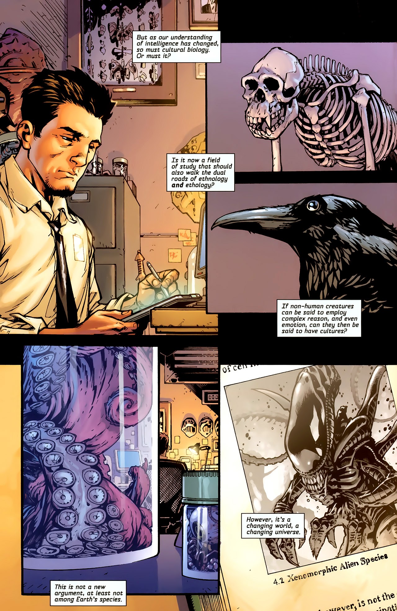 Read online Free Comic Book Day Aliens/Predator comic -  Issue # Full - 4
