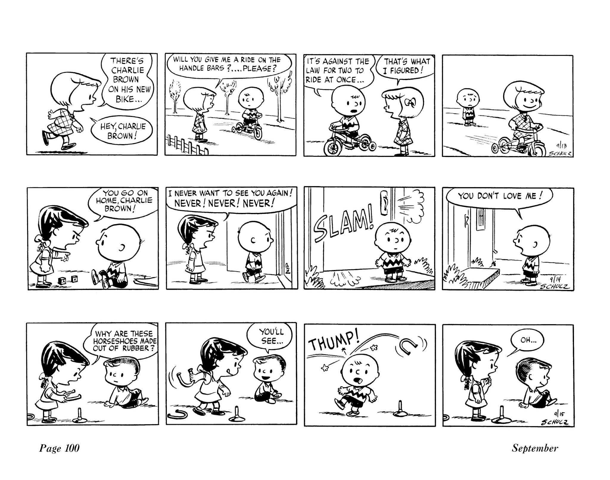 Read online The Complete Peanuts comic -  Issue # TPB 1 - 112
