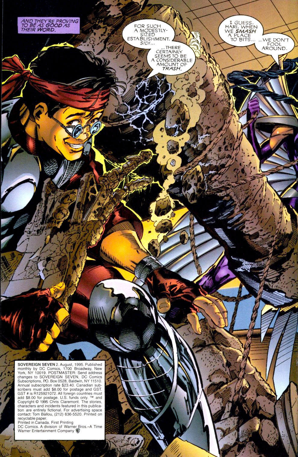 Read online Sovereign Seven comic -  Issue #2 - 3