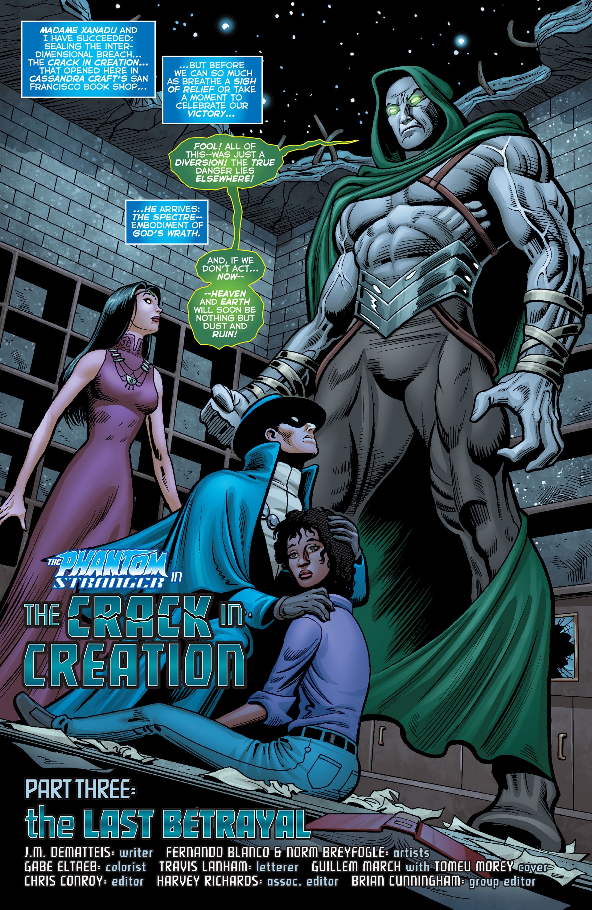 Read online Trinity of Sin: The Phantom Stranger comic -  Issue #20 - 2
