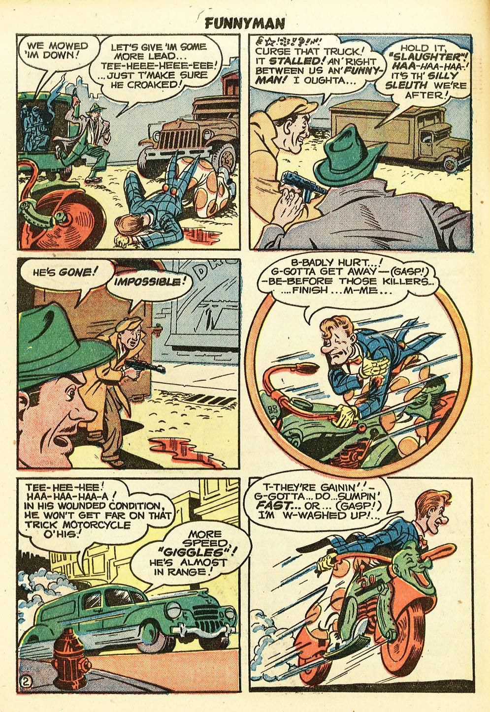 Read online Funnyman comic -  Issue #3 - 16