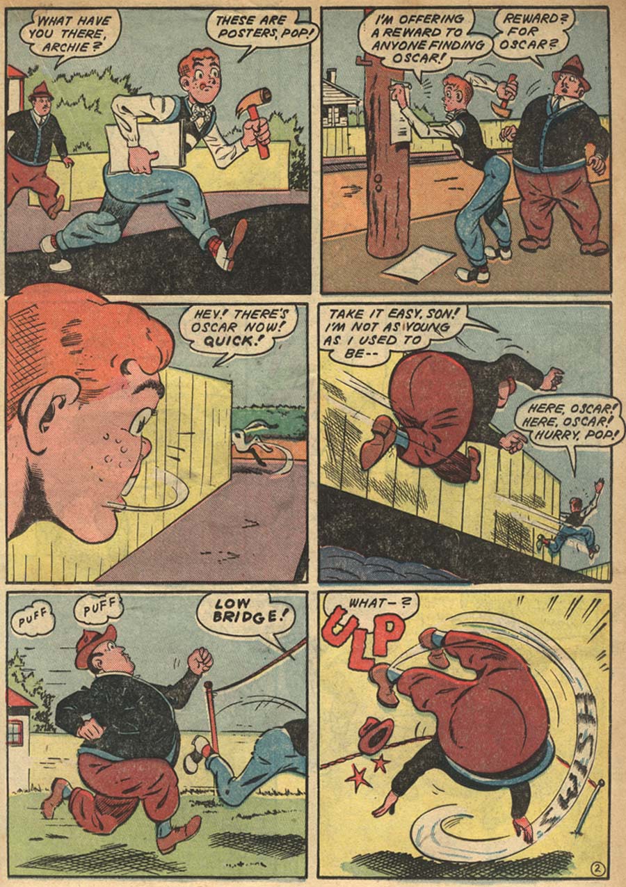 Read online Pep Comics comic -  Issue #47 - 35