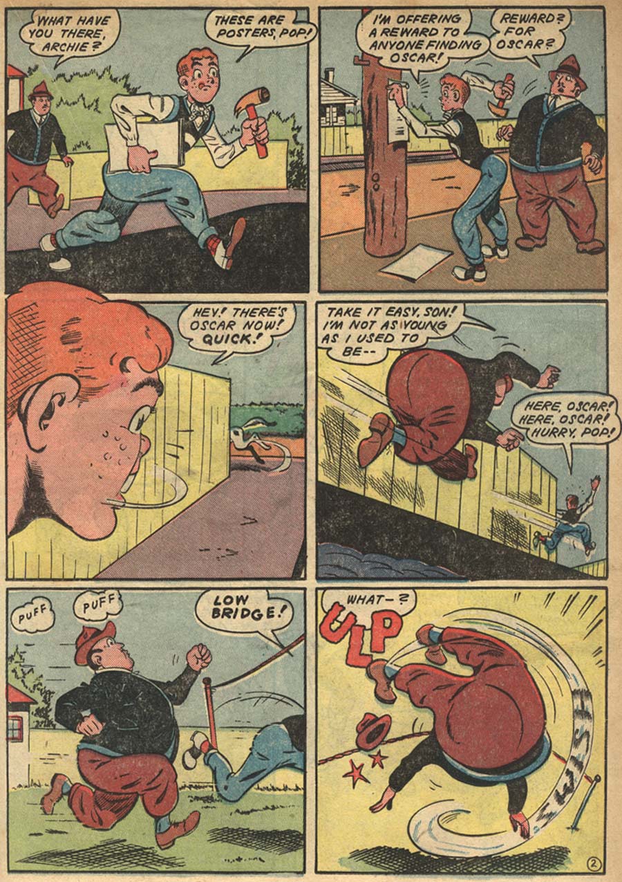 Read online Pep Comics comic -  Issue #47 - 35