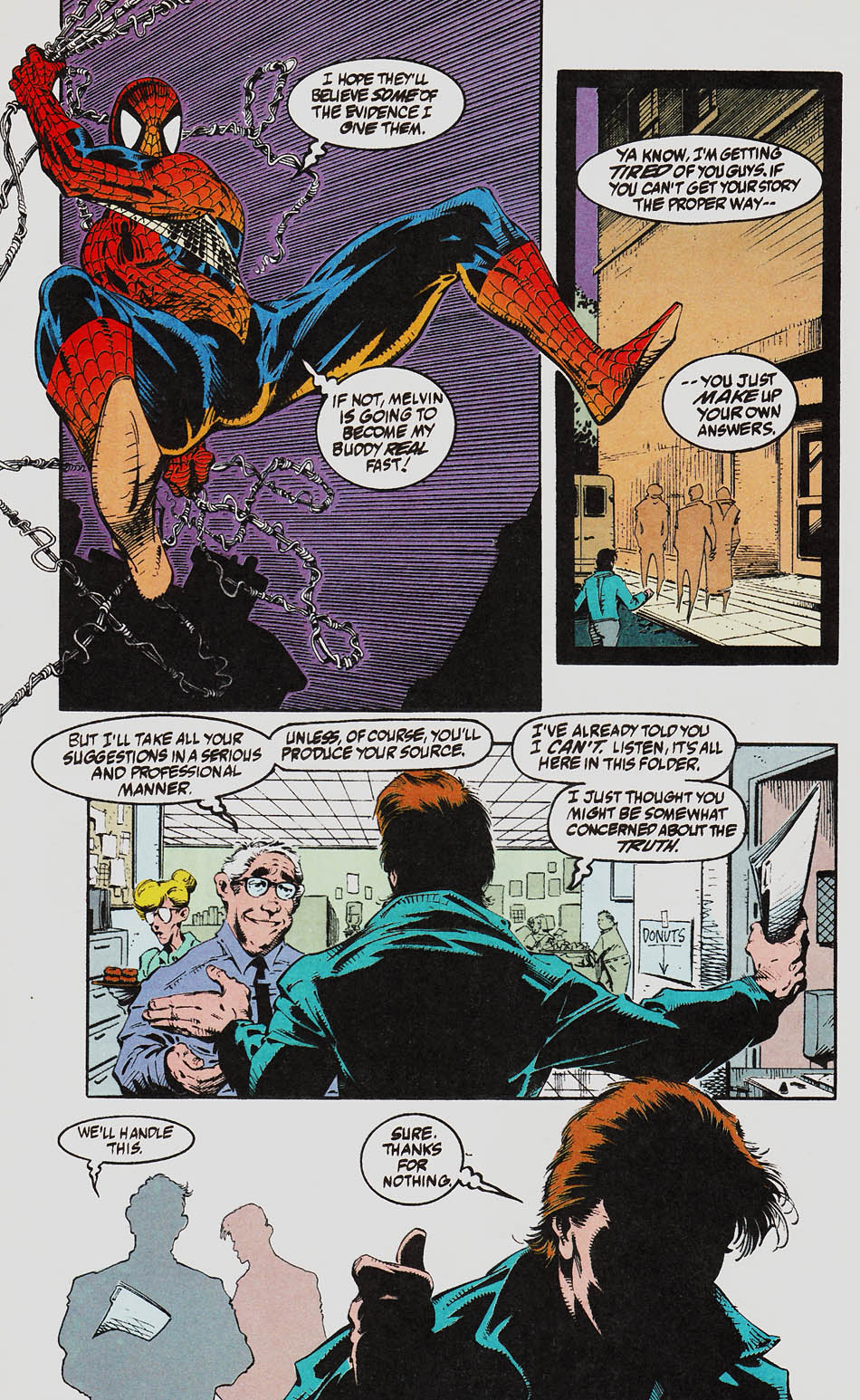 Read online Spider-Man (1990) comic -  Issue #11 - Perceptions Part 4 of 5 - 11